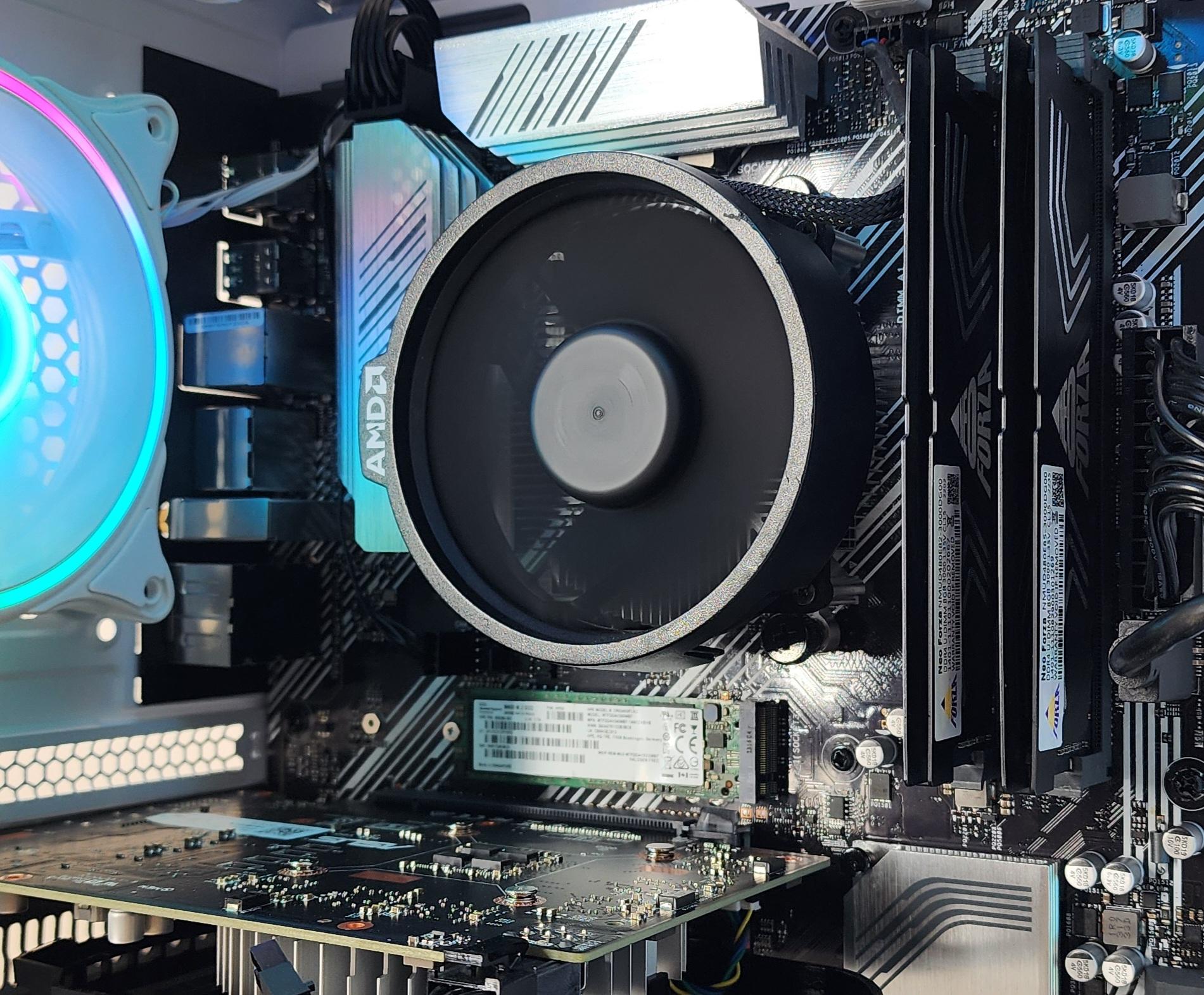Gaming PC Ryzen 5 3600 16GB RAM 256GB SSD + 1TB HDD GTX 1650 4GB Win11 Computer