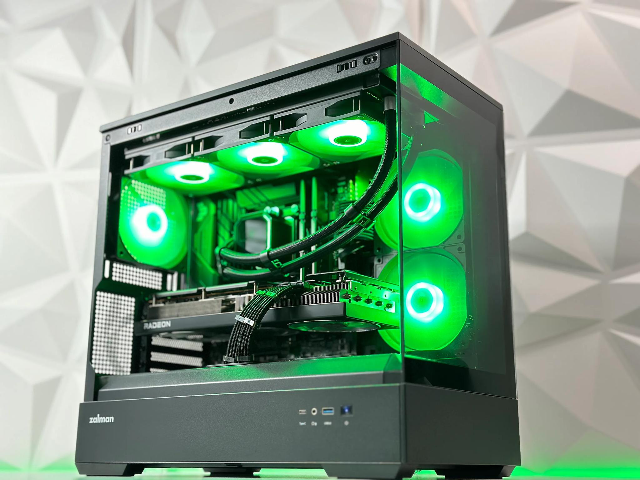 🌌🔫Dark Trooper||Liquid Cooled Gaming PC 🌌AMD RX 7800 XT 16GB🌌Intel 12600KF🌌32GB DDR4🌌1TB SSD