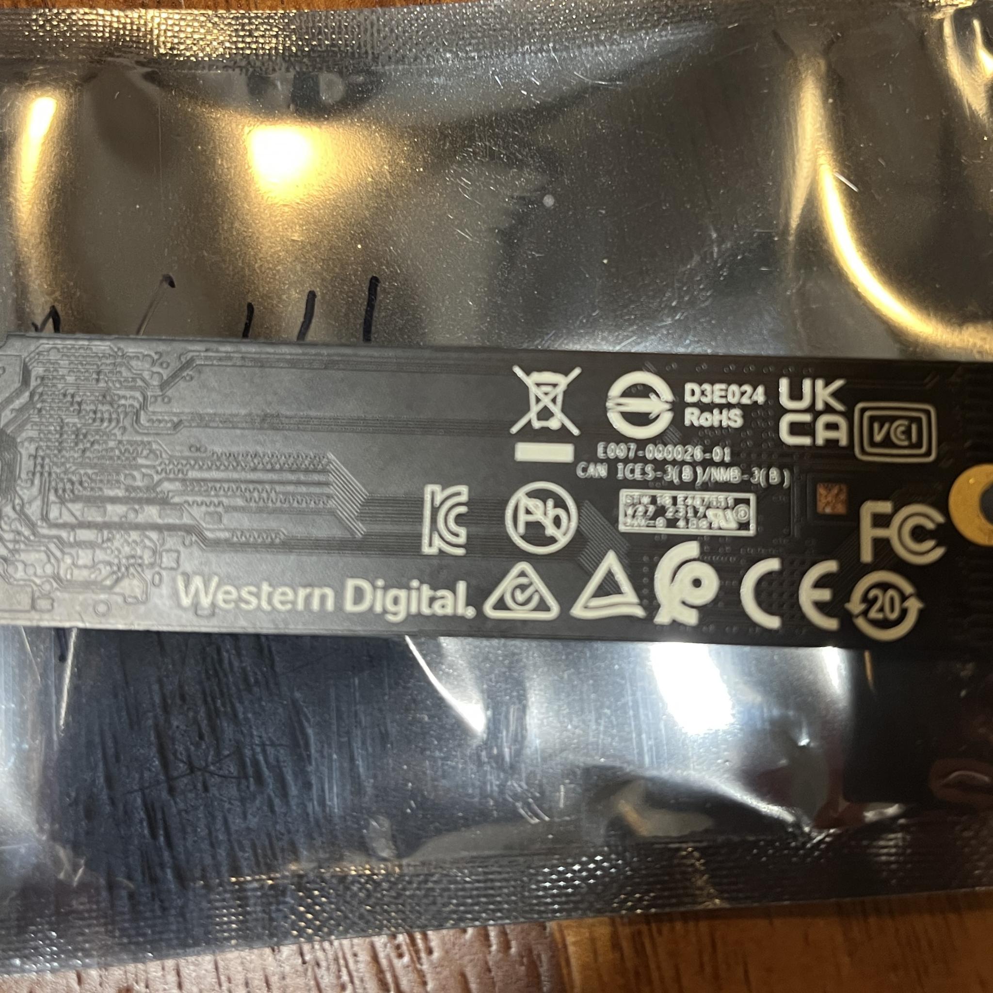 256GB WD Western Digital SN740 M.2 2280 NVMe PCIe Gen4 SSD SDDPNQD-256G-1006