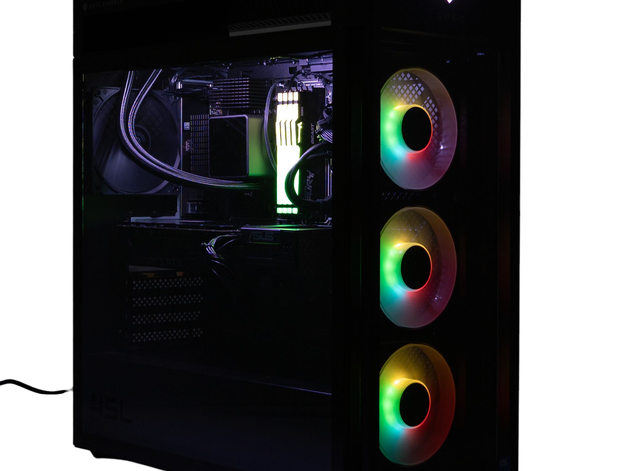 RTX 5070 Ti 16GB Gaming PC | Core Ultra 9 285K | 64GB DDR5 | 2TB NVMe | HP OMEN 45L | Free Shipping