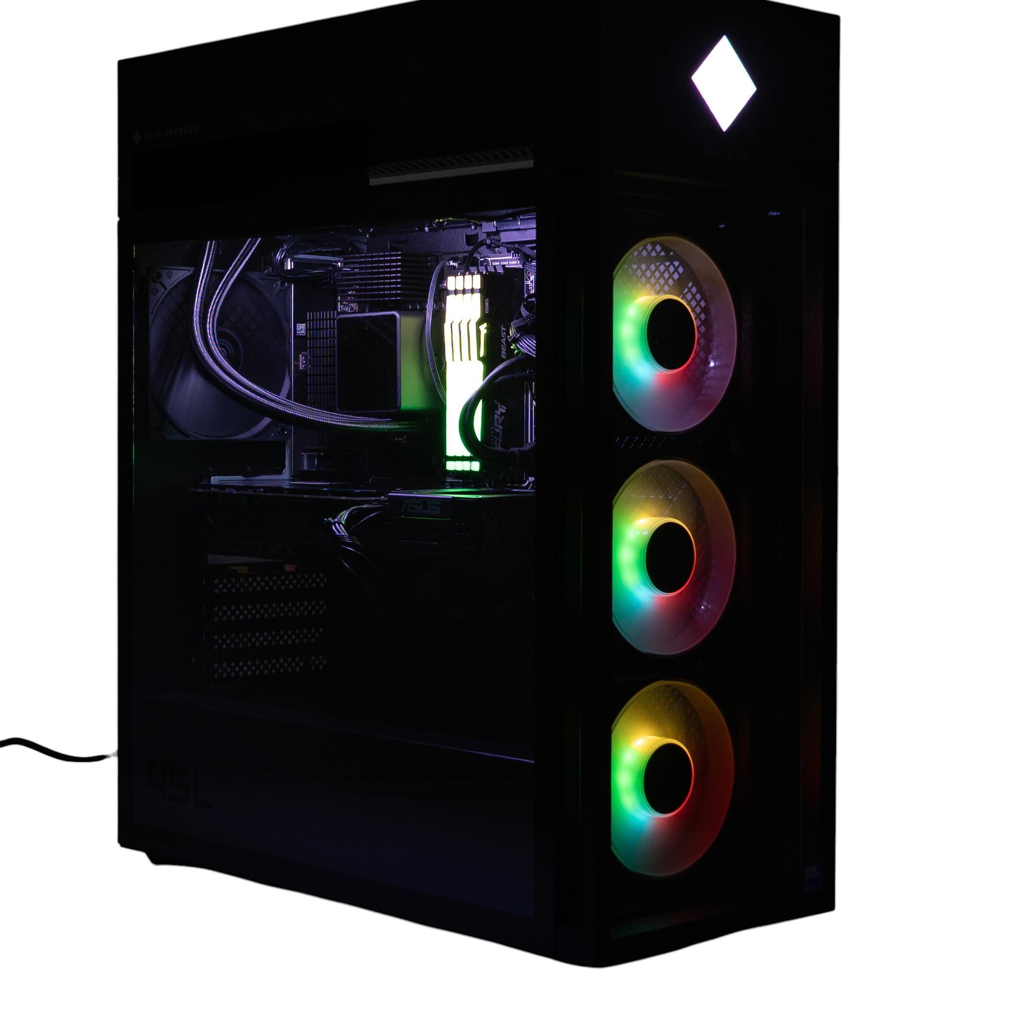 RTX 5070 Ti 16GB Gaming PC | Core Ultra 9 285K | 64GB DDR5 | 2TB NVMe | HP OMEN 45L | Free Shipping