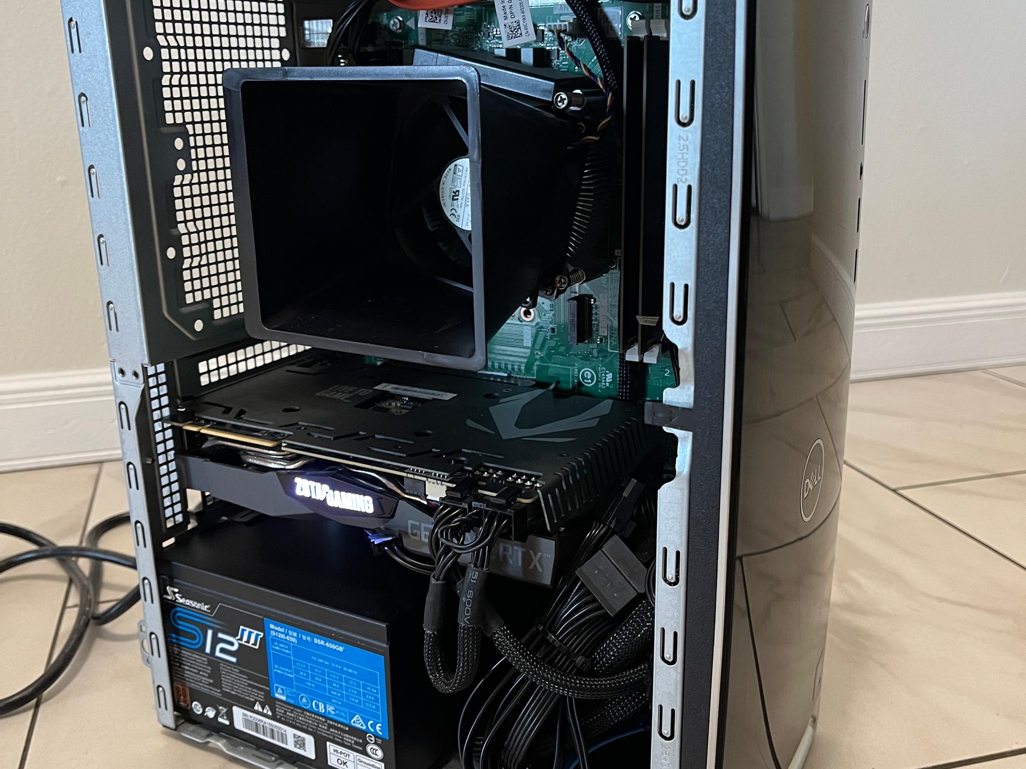 NVIDIA RTX 2070 Super 8GB, Intel i5-8400, 16GB RAM, 1 TB SSD, High FPS Dell Gaming PC w/ Wi-Fi & BT