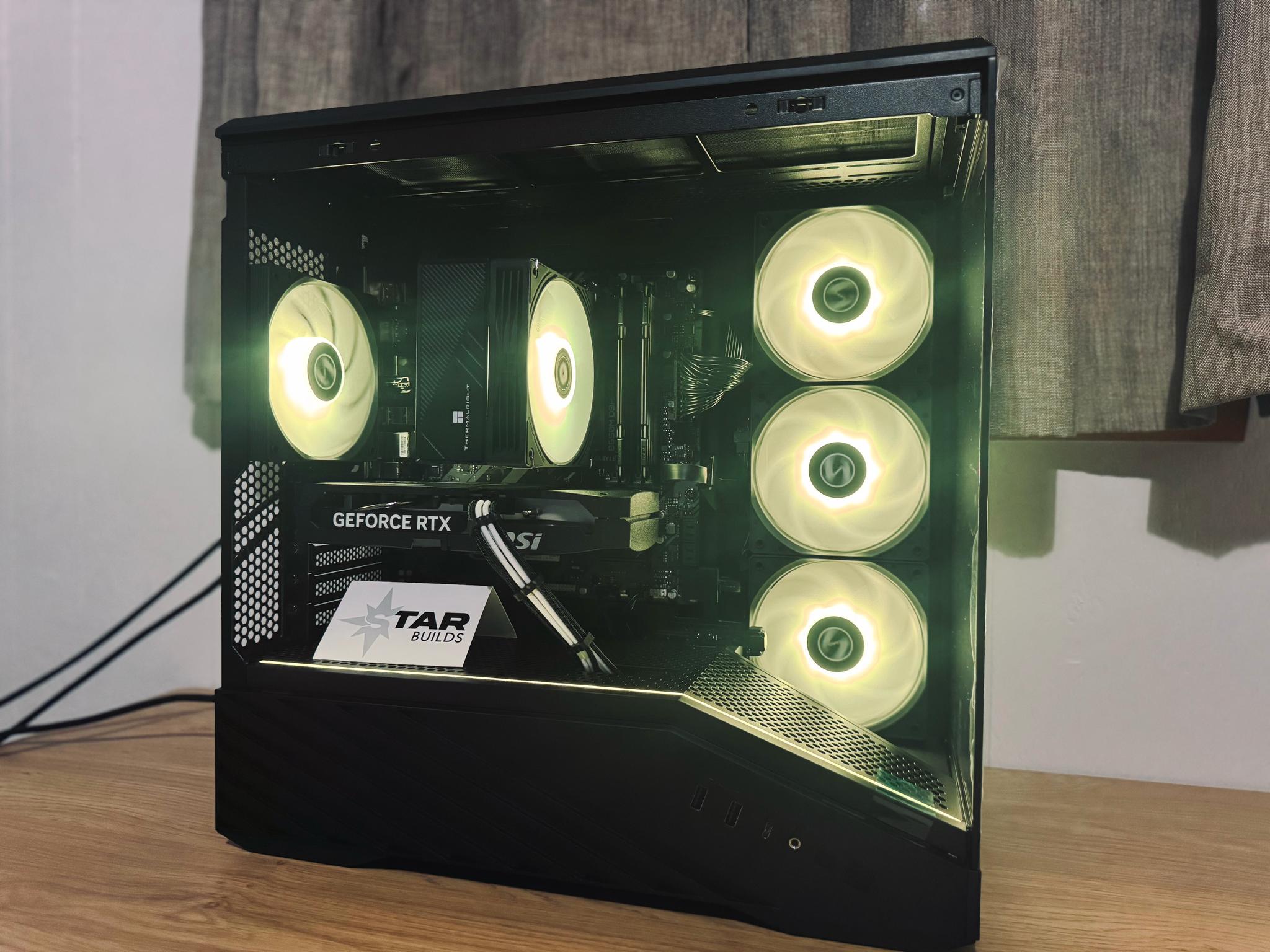 Ryzen 5 7500F | RTX 5060 Ti 8GB | 16GB DDR5 (6000 MT/s) | 1TB NVME SSD | 850W Gold PSU |