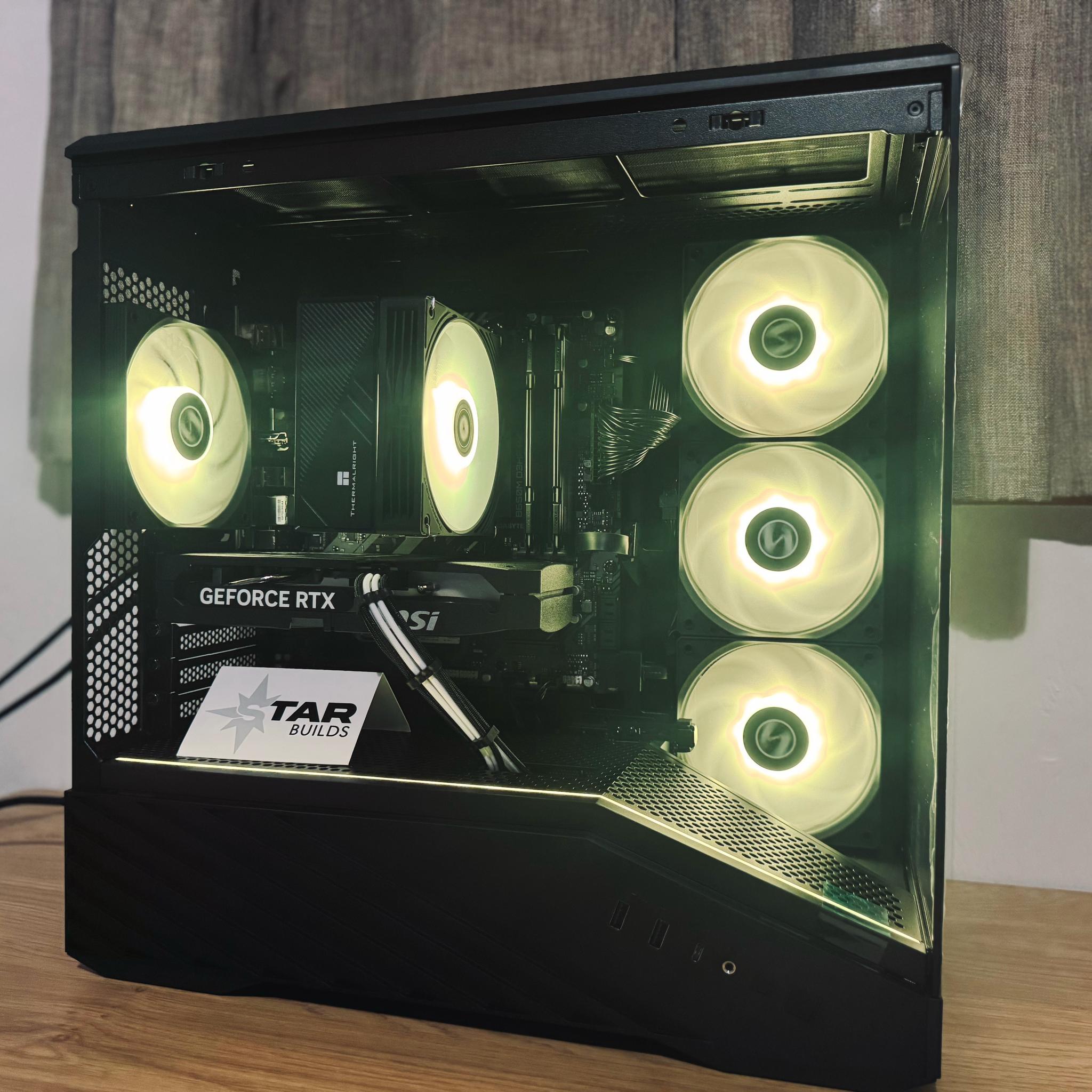 Ryzen 5 7500F | RTX 5060 Ti 8GB | 16GB DDR5 (6000 MT/s) | 1TB NVME SSD | 850W Gold PSU |