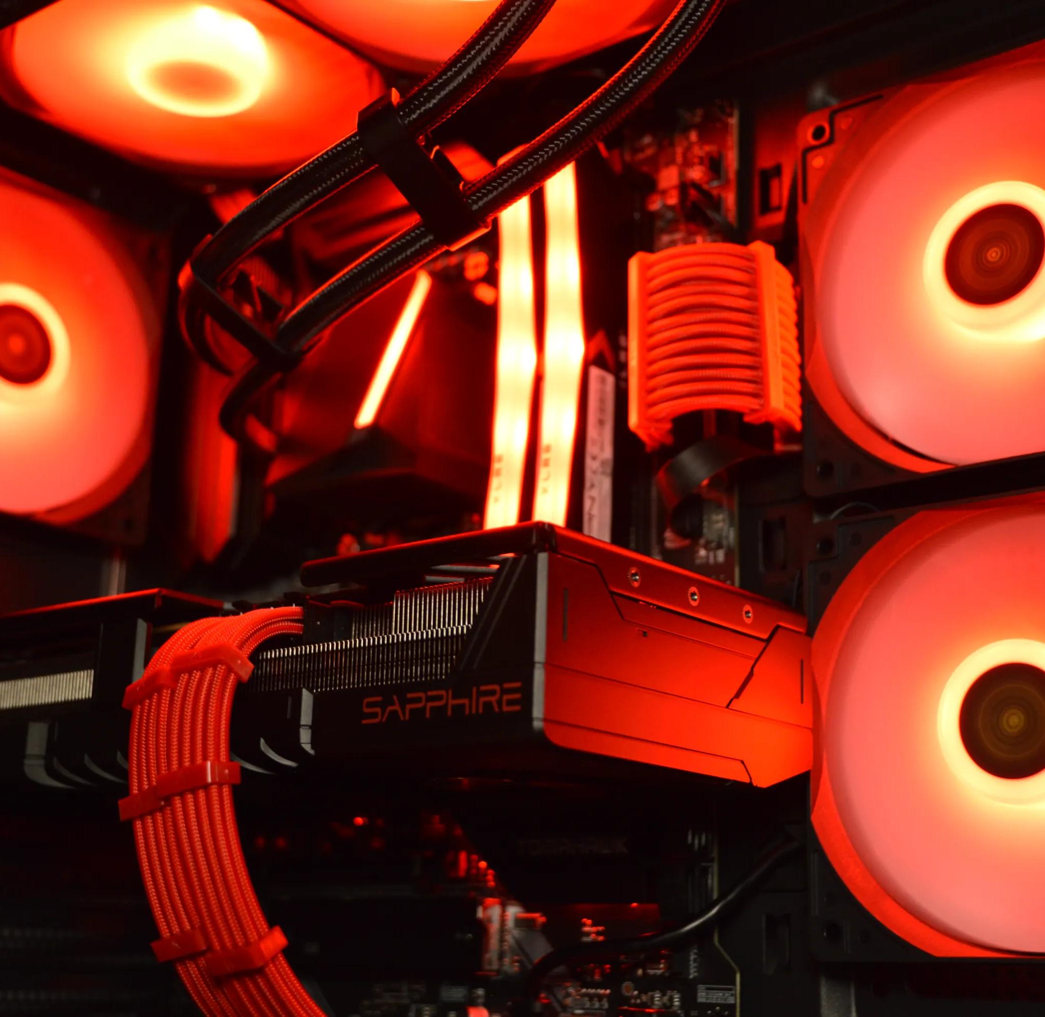 🔴EXTREME🔴| RX 9070 16GB | RYZEN 7 5700X | 32 GB RGB DDR4 RAM | 2TB GEN 4 NVME SSD | Team Red PC |
