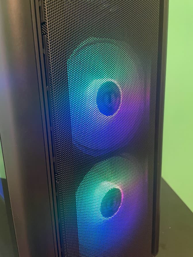 RGB Black Gaming PC| Intel i5 / Amd RX580 / 8GB / 128GB Ssd + 500GB Win 10 Pro WiFi