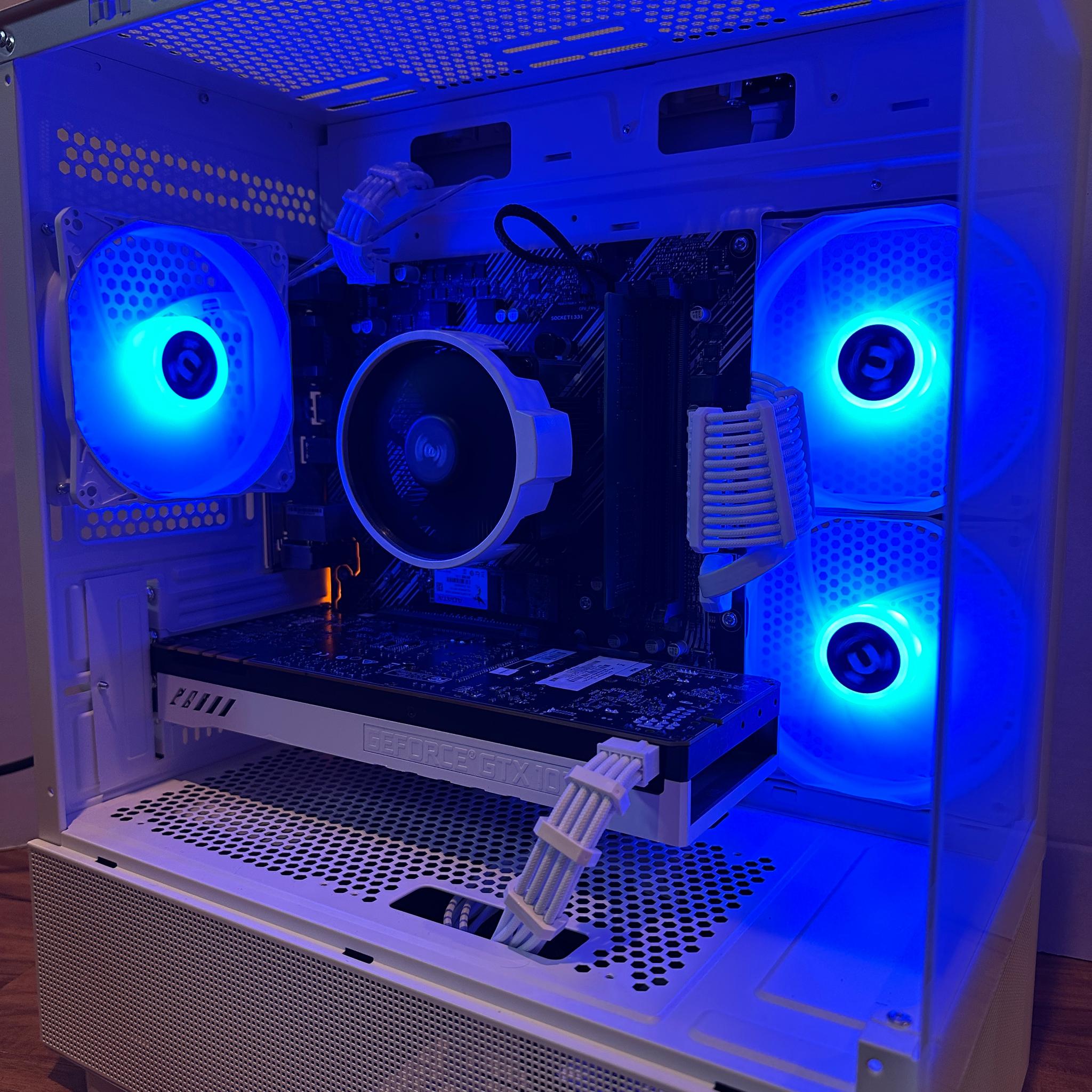 GTX 1070 | Ryzen 5 2600x | 16GB DDR4 | 1.12TB | Win 11 | Office 2024 | FREE SHIP | Budget Gaming PC