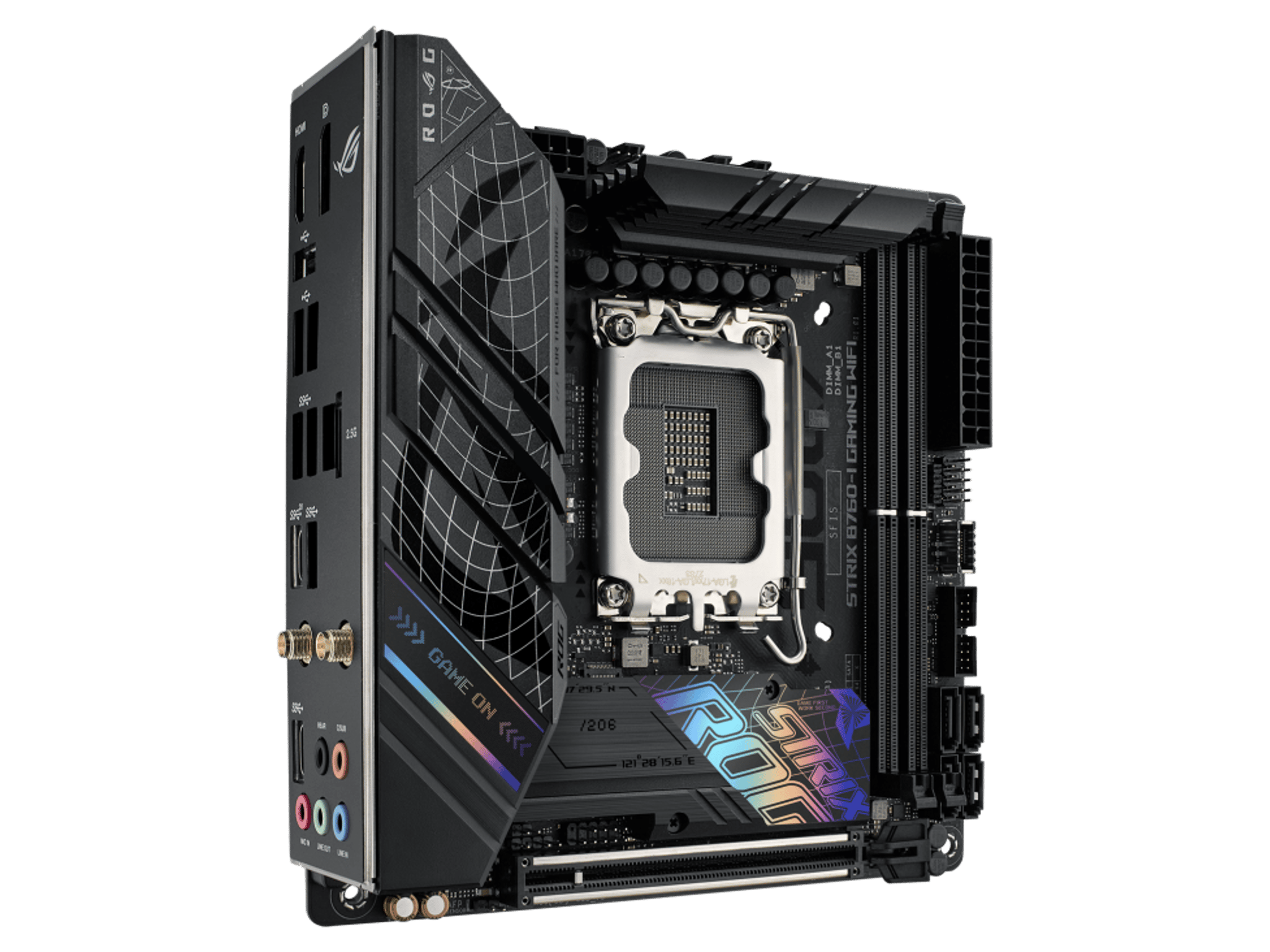 ASUS ROG STRIX B760-I GAMING WIFI Intel LGA 1700 B760 MicroATX Desktop Motherboard A