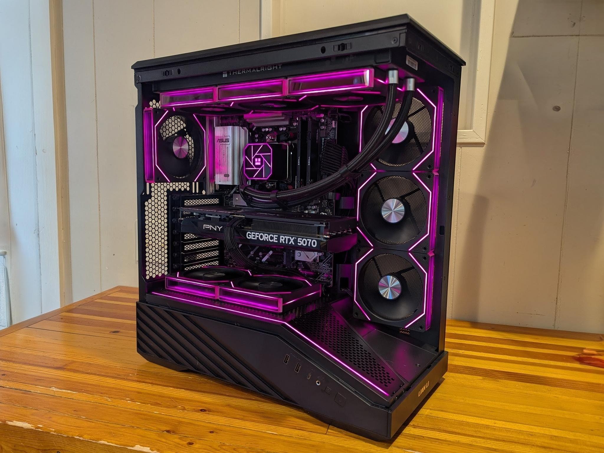 🖤 Ryzen 5 9600X | RTX 5070 | 32GB DDR5 | 1440p Gaming PC 🖤