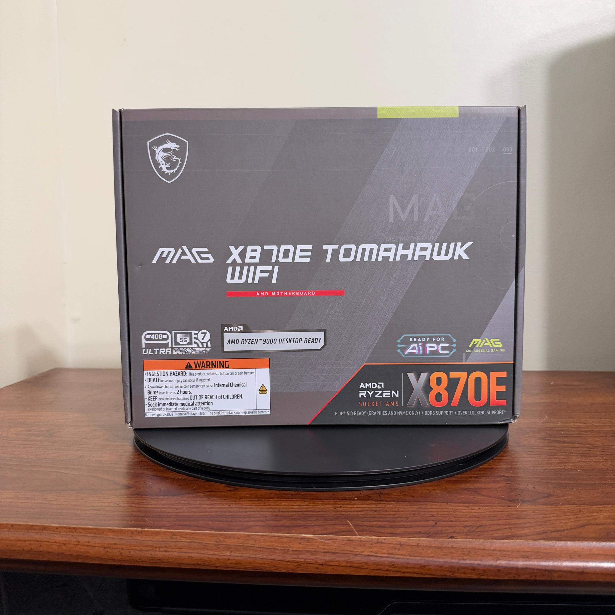 *NEW* MSI MAG X870 TOMAHAWK WIFI + BLUETOOTH