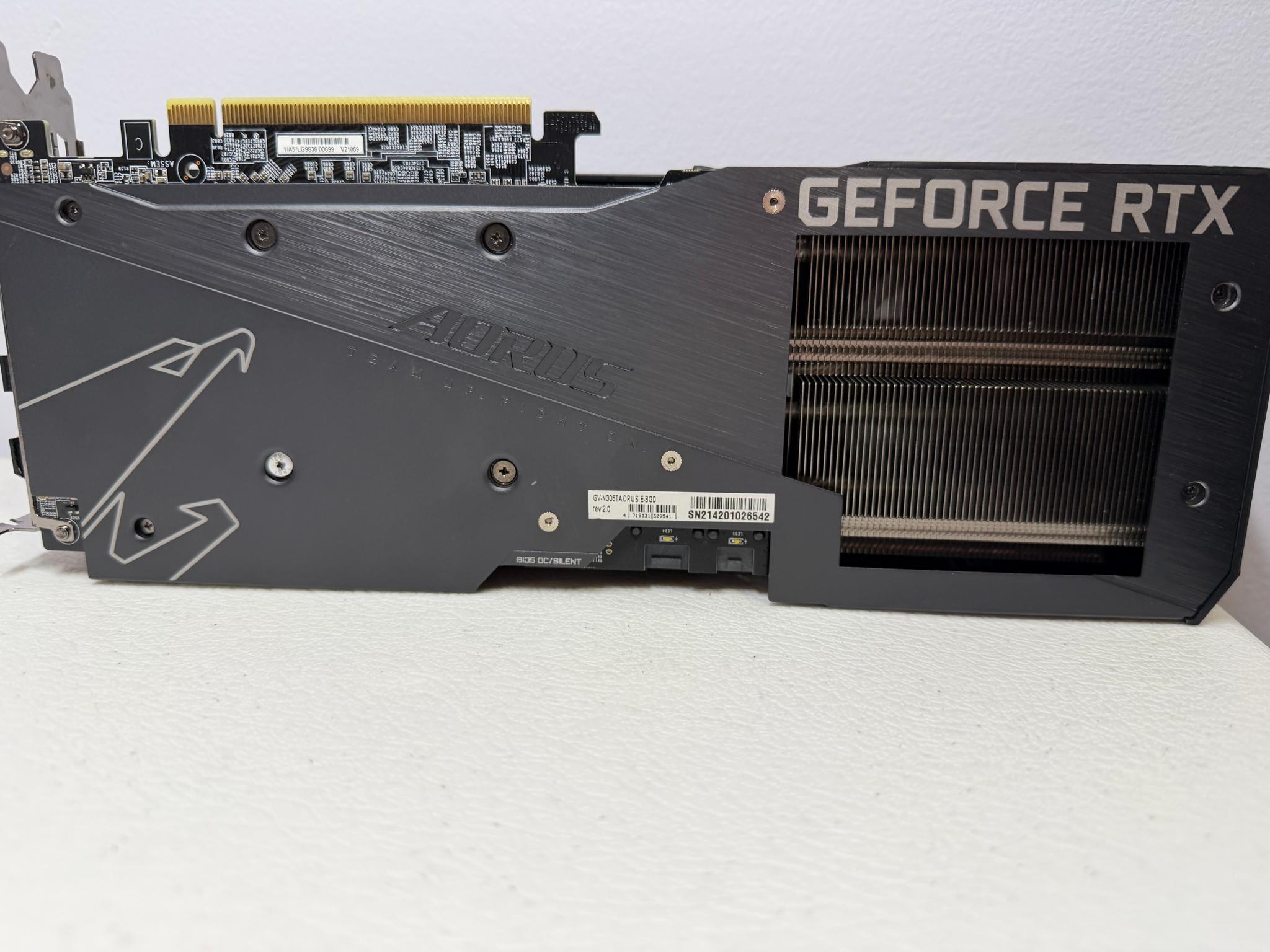 Gigabyte Aorus Elite RTX 3060TI / 3060 TI Graphics Card
