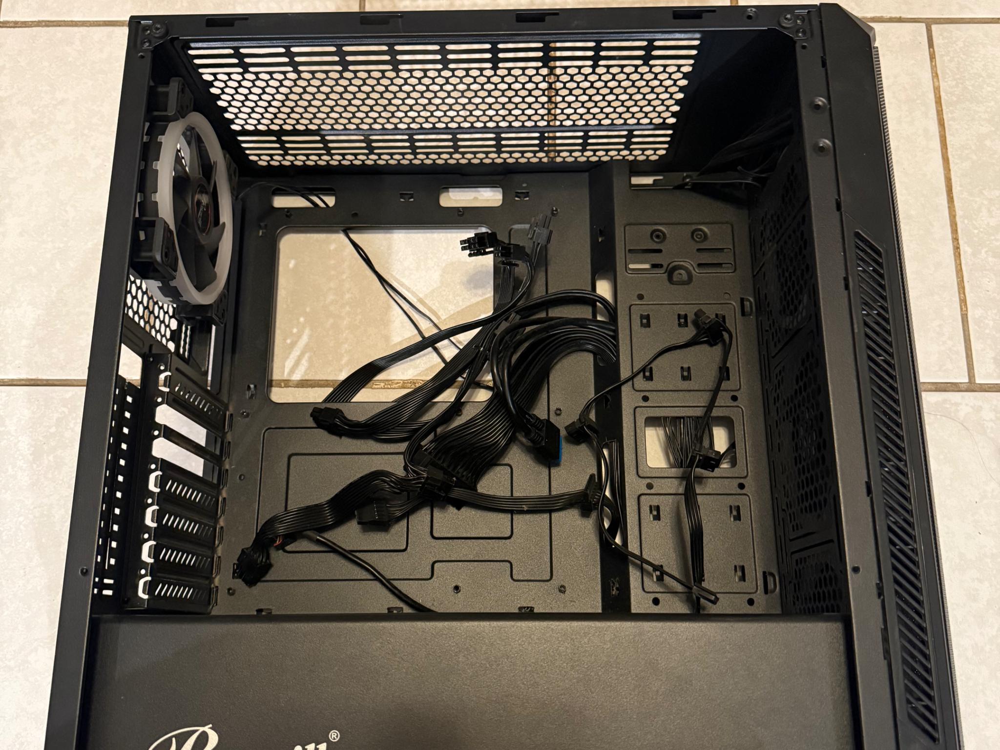 Rosewill ATX Mid Tower Gaming PC Computer Case - SPECTRA D100 With 750W PSU