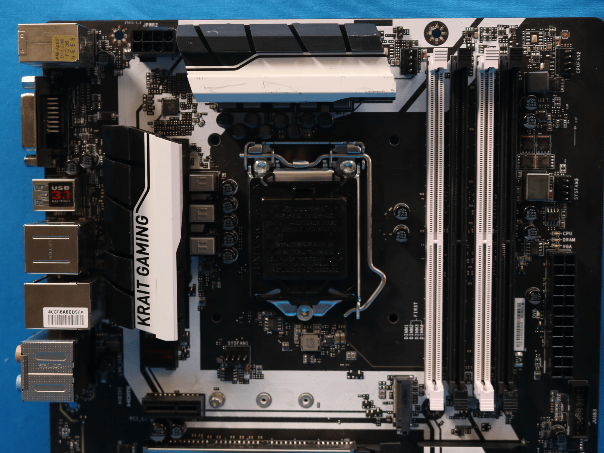 *READ* MSI Z170A Krait Gaming 3X Intel LGA1151/Socket H4 DDR4 ATX Desktop Motherboard No I/O Shield