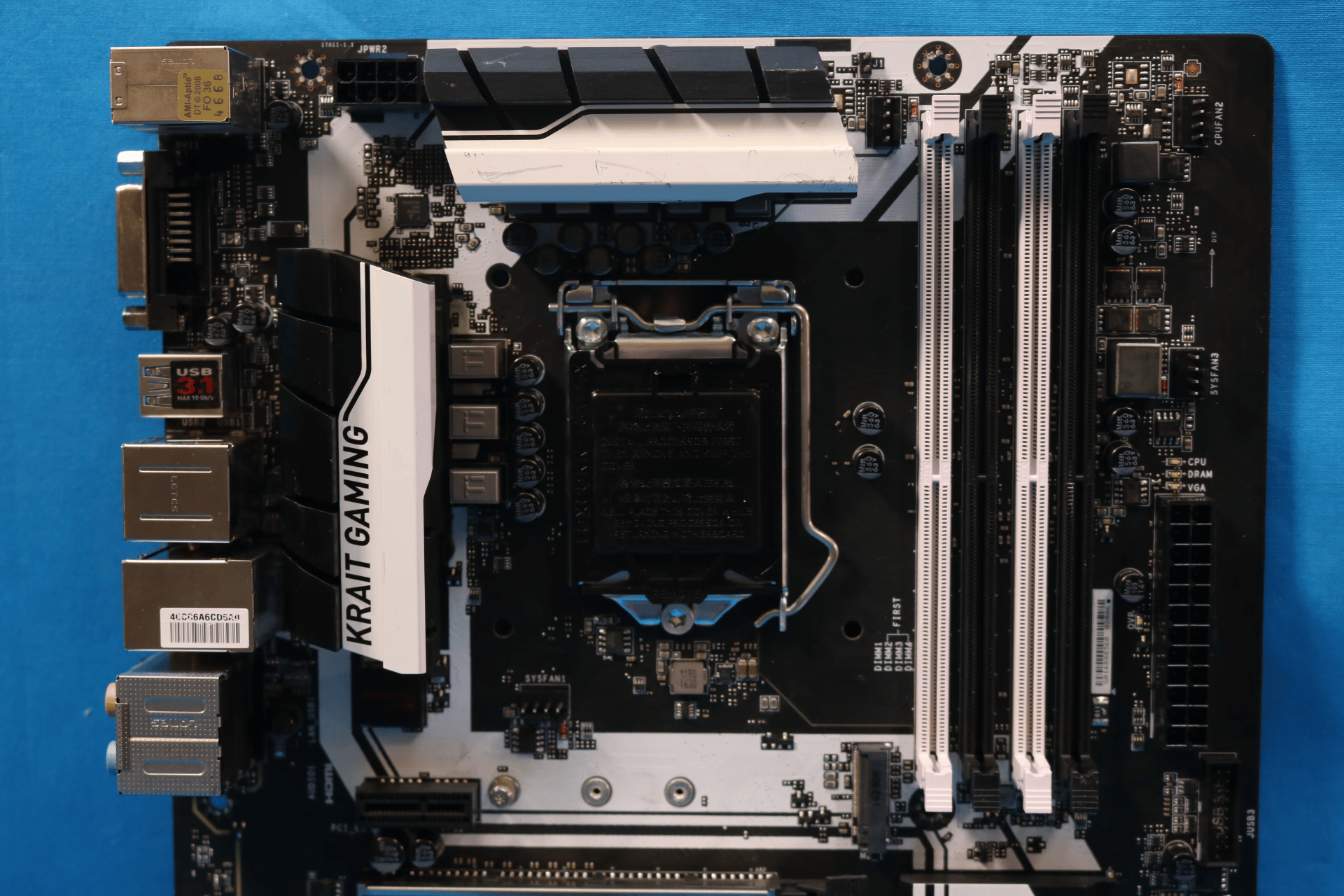 *READ* MSI Z170A Krait Gaming 3X Intel LGA1151/Socket H4 DDR4 ATX Desktop Motherboard No I/O Shield