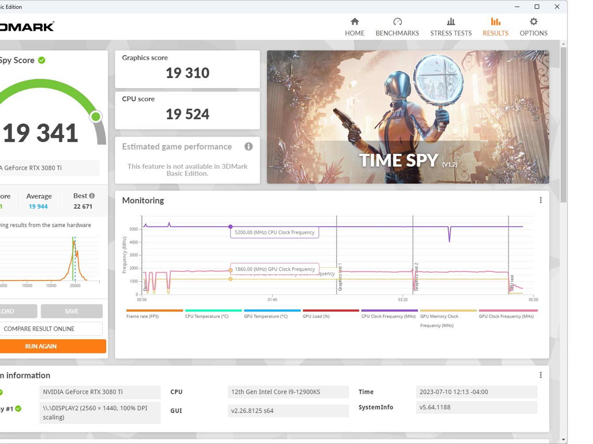 MSI Ventus 3x Geforce 3080 ti
