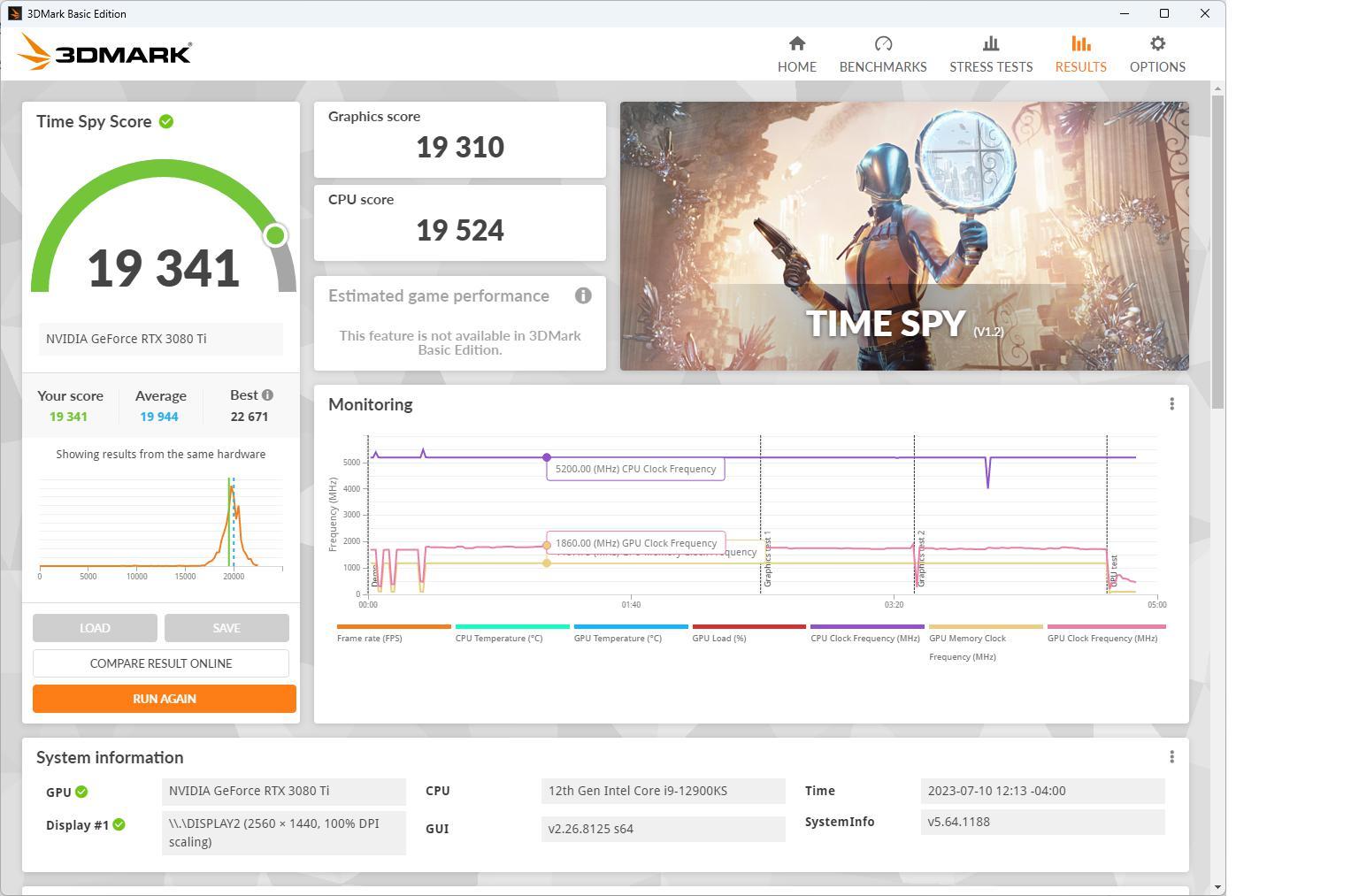 MSI Ventus 3x Geforce 3080 ti