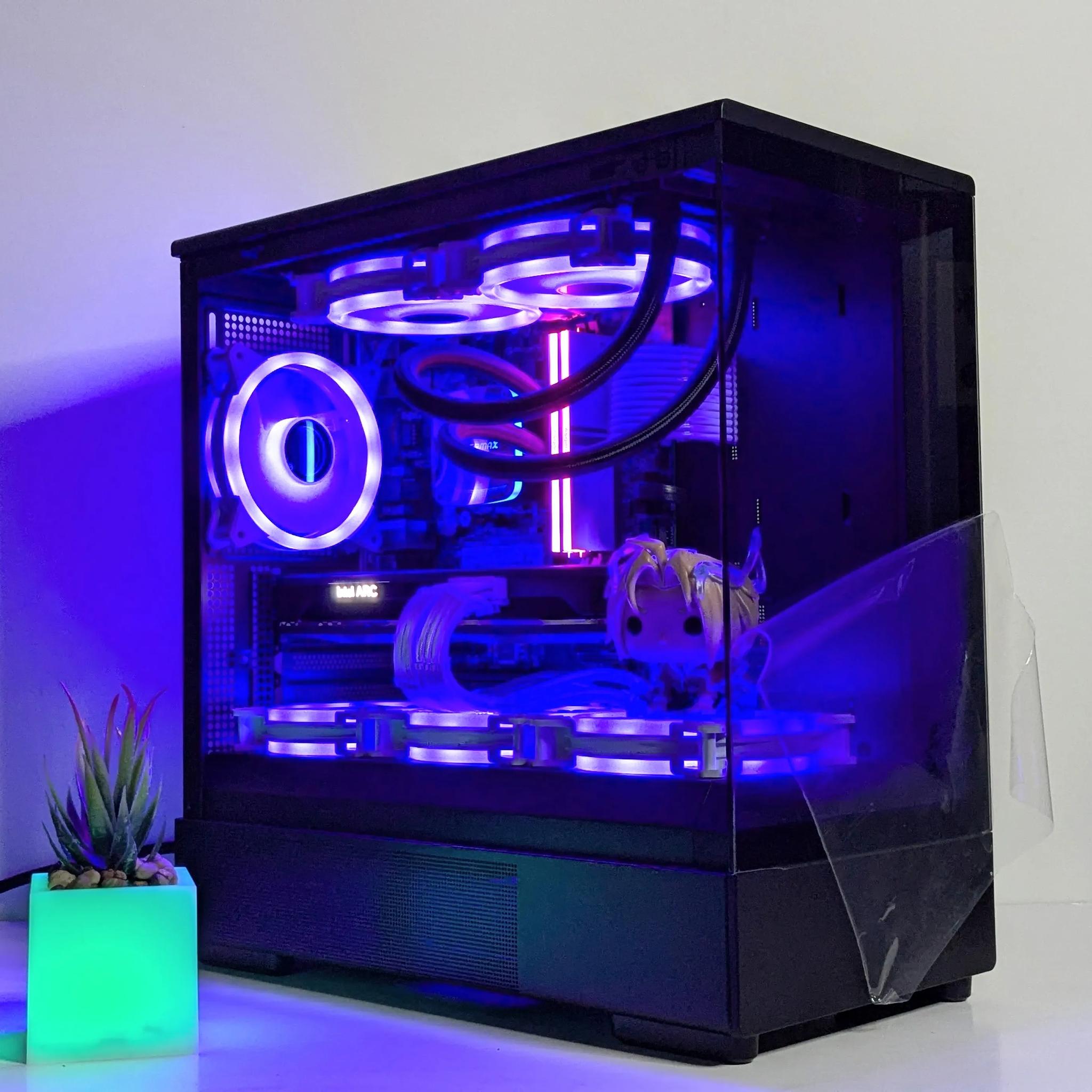 1440p Beast💧Full/Metal-Alchemist◼️Intel 13th Gen⬛️Arc A750 8GB⬛️16GB RAM⬛️1TB NVMe⬛️Windows 11 Pro