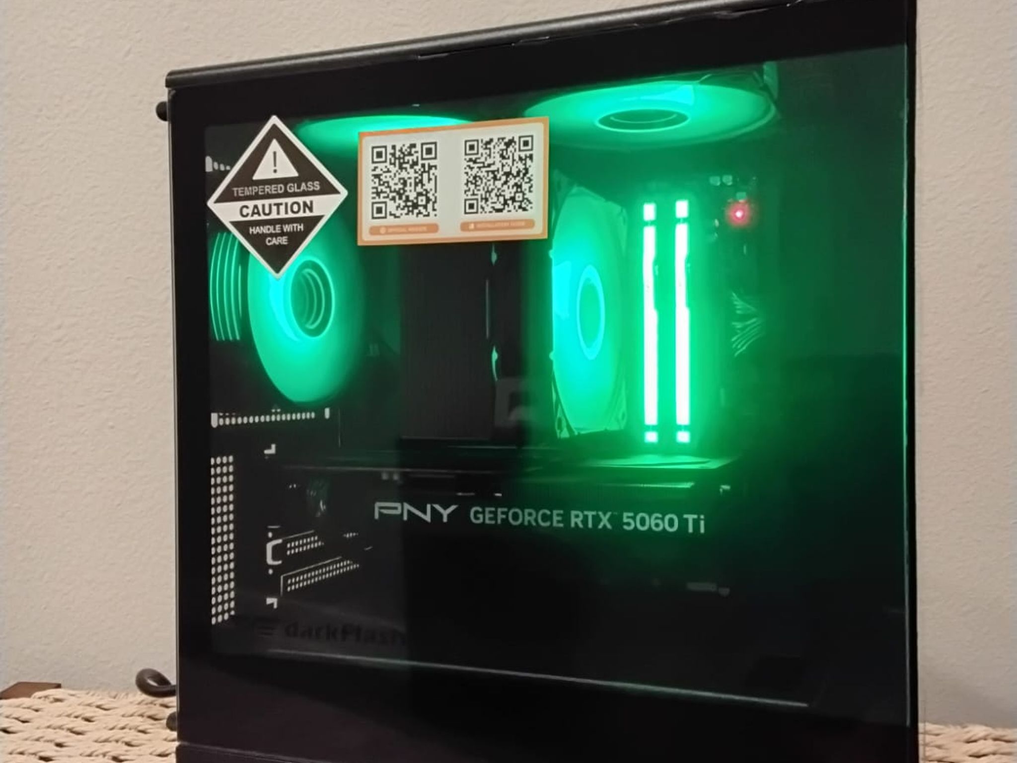 Ryzen 5 9600x GPU PNY 5060ti 16gb VRAM/ 32gb RAM