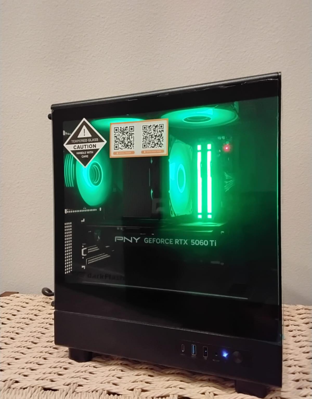 Ryzen 5 9600x GPU PNY 5060ti 16gb VRAM/ 32gb RAM