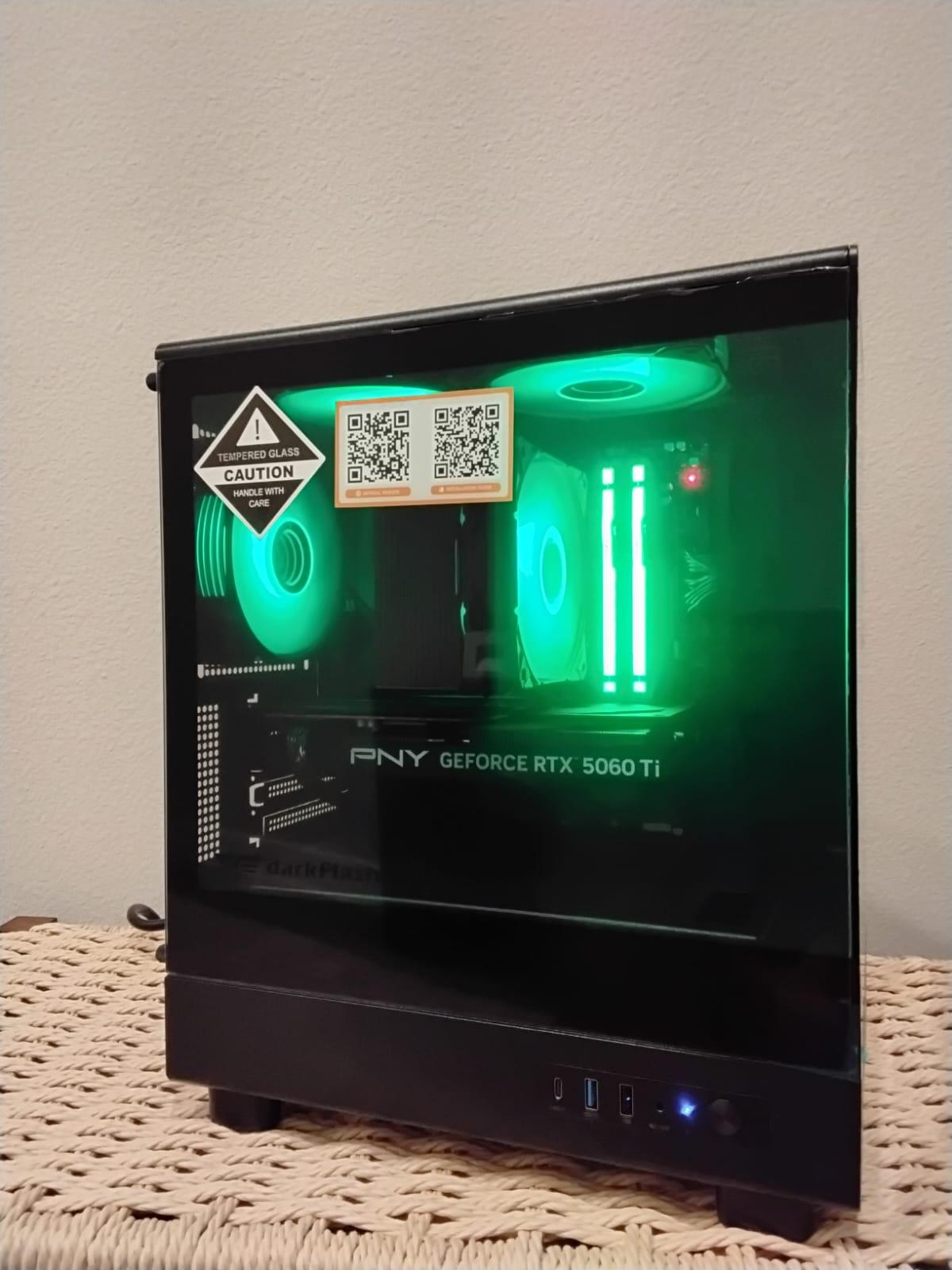 Ryzen 5 9600x GPU PNY 5060ti 16gb VRAM/ 32gb RAM
