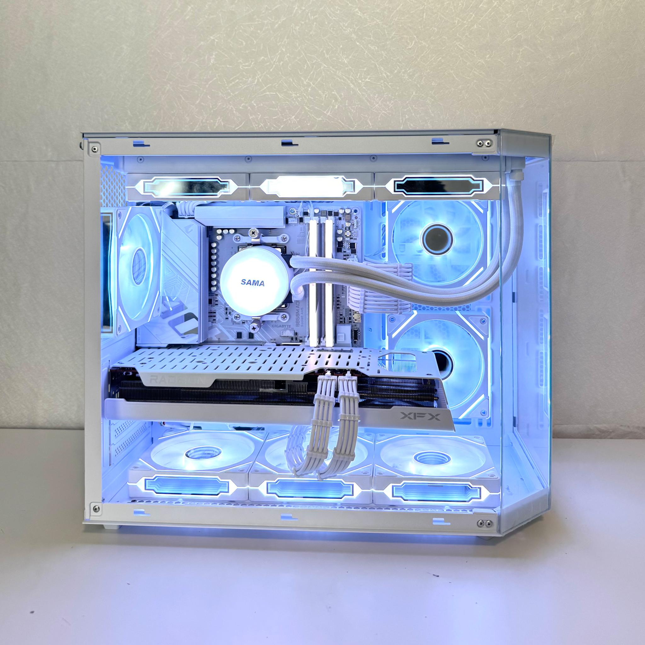 🌨️Frosty 1440p/4k beast 🌨️Rx 7800 Xt 🌨️Ryzen 5 7600x🌨️W11 pro🌨️32gb Ram🌨️1Tb storage🌨️