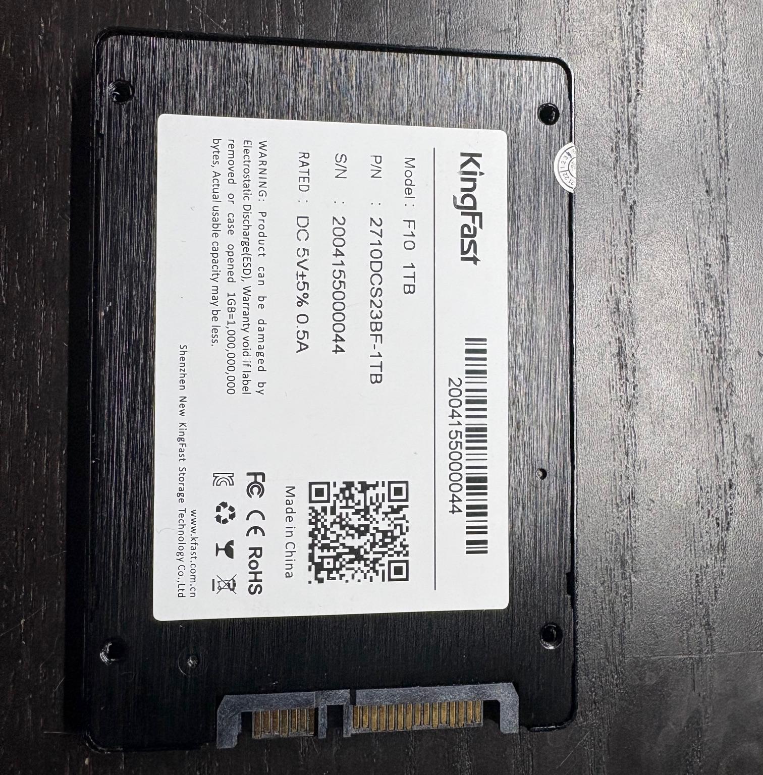 KingFast 1TB - SATA