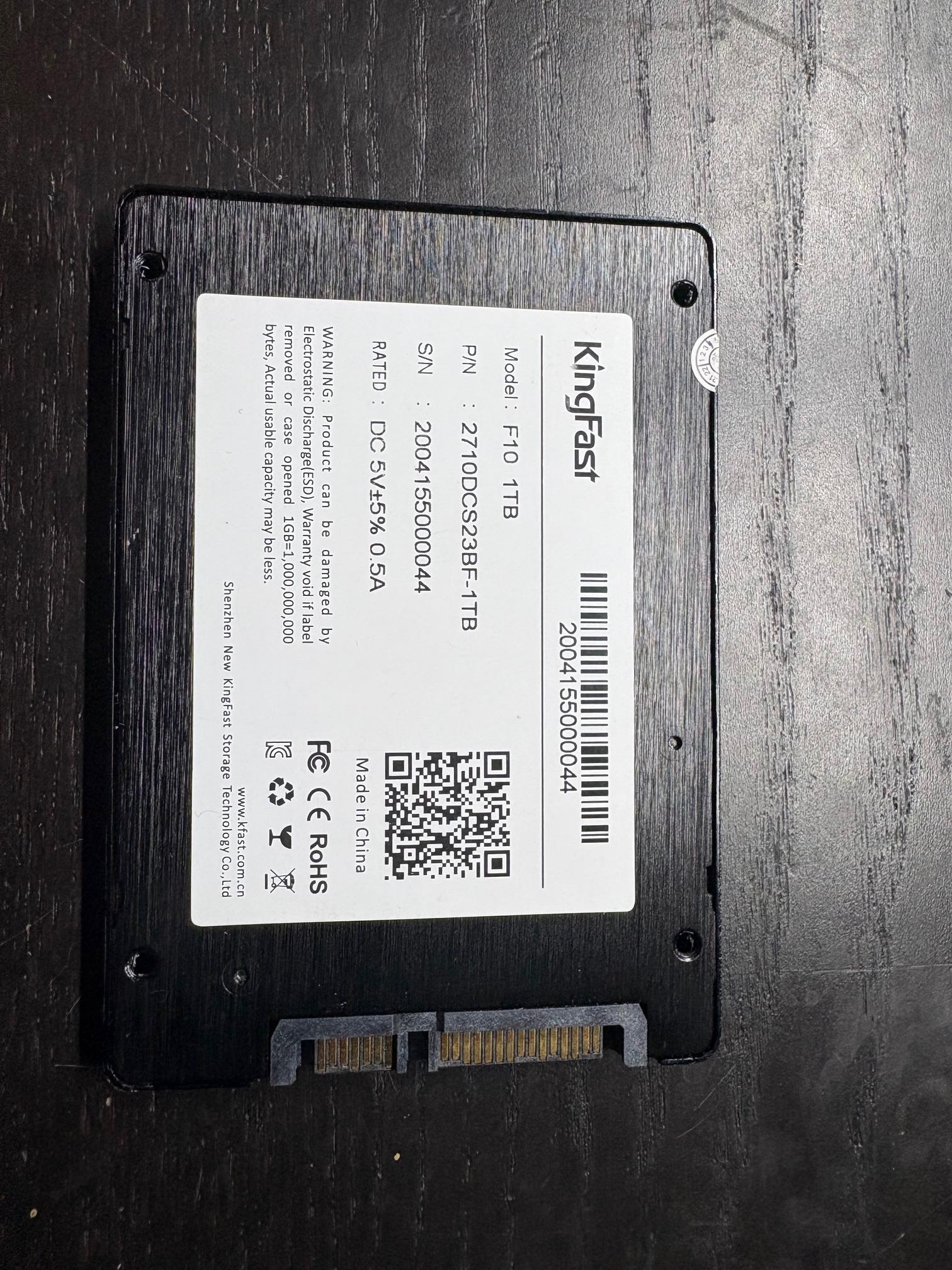 KingFast 1TB - SATA