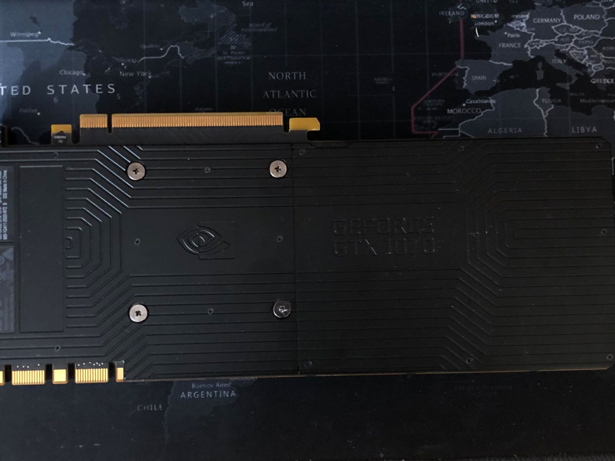 GeForce GTX 1070 8GB Founders Edition (FE) GPU