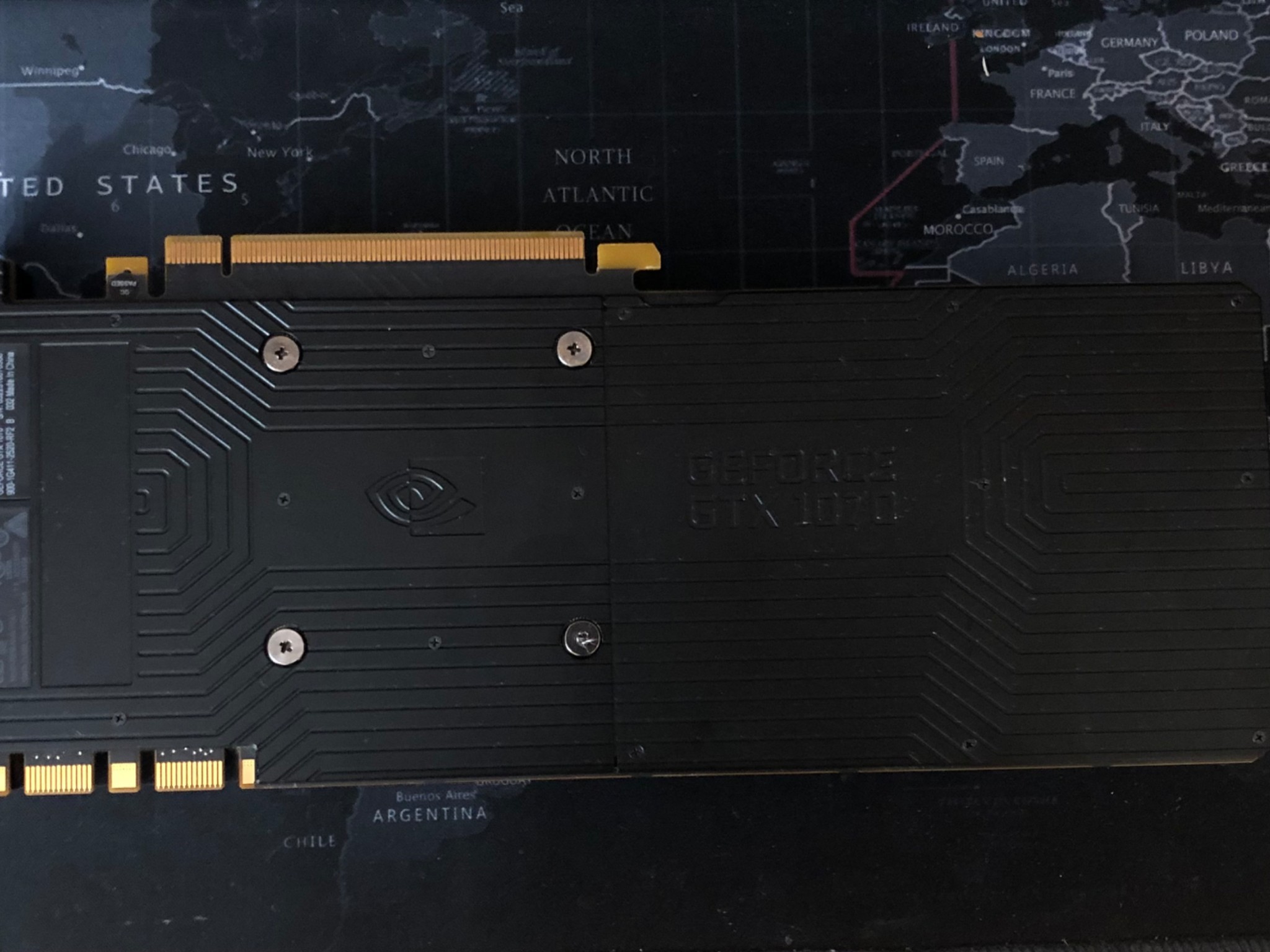 GeForce GTX 1070 8GB Founders Edition (FE) GPU