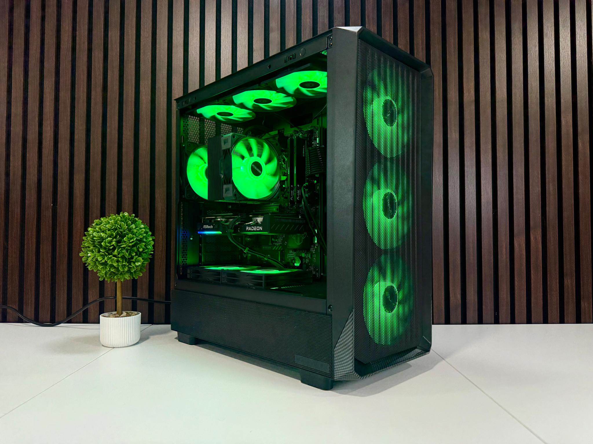 9060XT 16GB | Ryzen 7600X3D | 32GB DDR5 | 1TB SSD | 800W Gold PSU | ARGB Fans | Windows 11