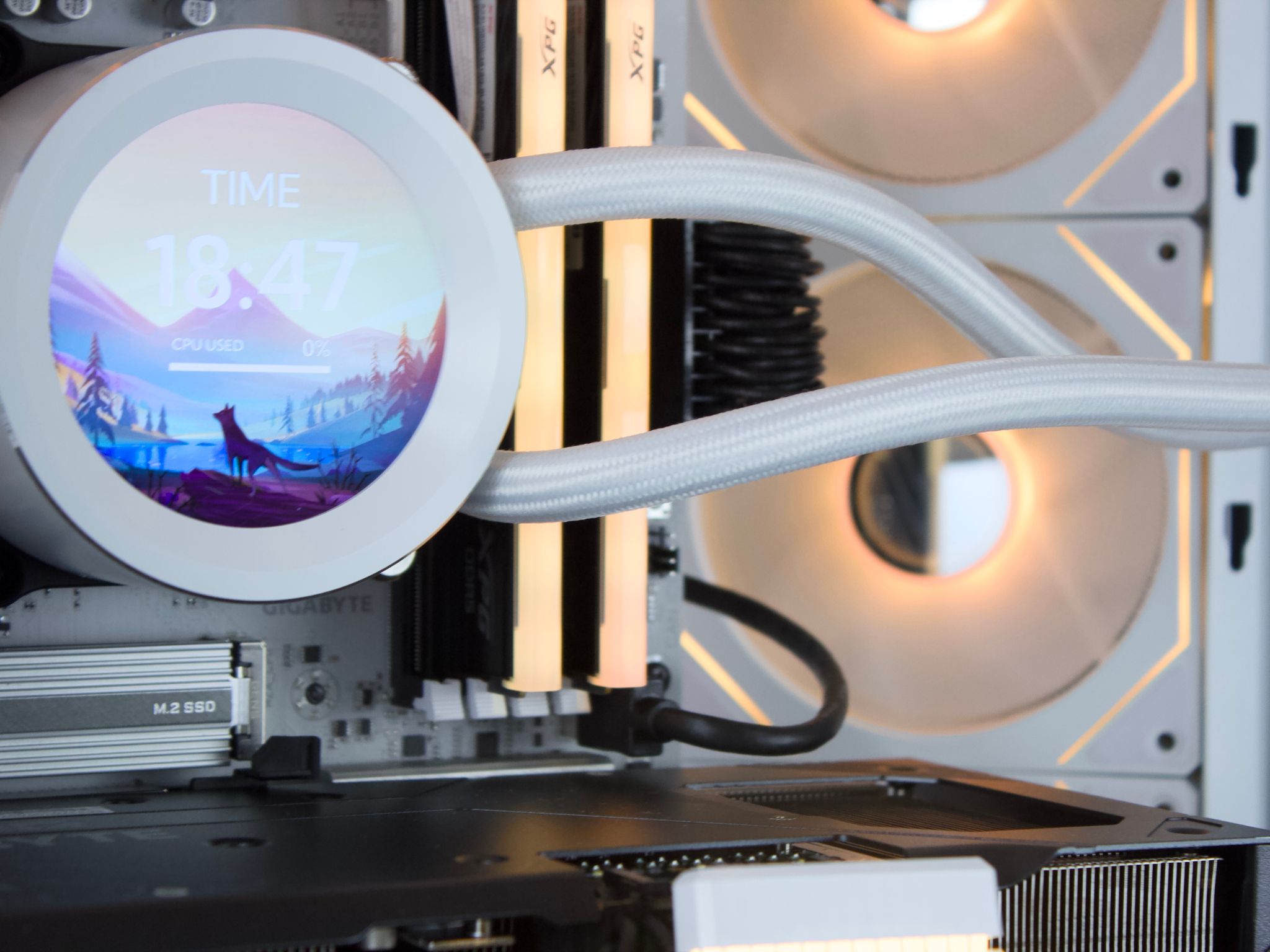 🧊⚡🗡️Blizzard - 4K Gaming PC | RX 9070 XT 16GB, Ryzen 7 7800X3D, 32GB RAM, 2TB SSD | LCD 🗡️⚡🧊