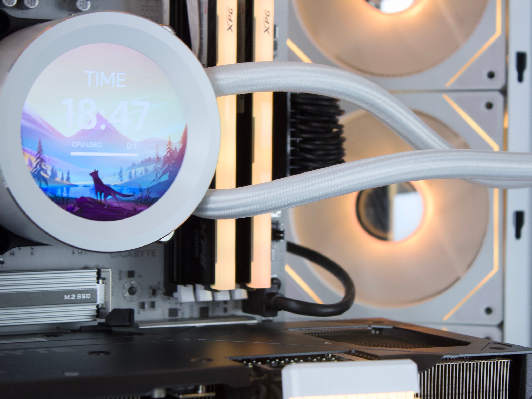 🧊⚡🗡️Blizzard - 4K Gaming PC | RX 9070 XT 16GB, Ryzen 7 7800X3D, 32GB RAM, 2TB SSD | LCD 🗡️⚡🧊