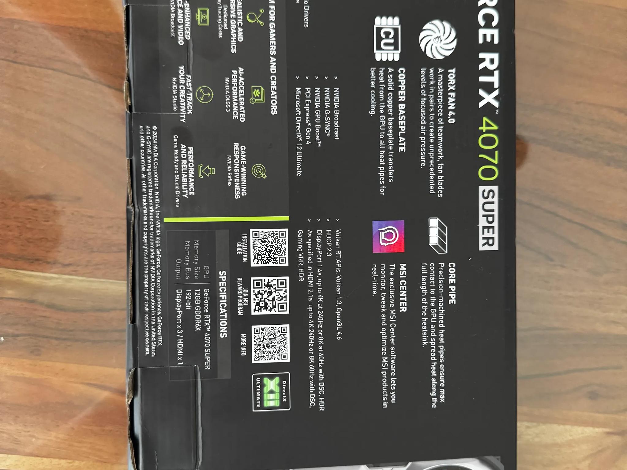 RTX 4070 SUPER