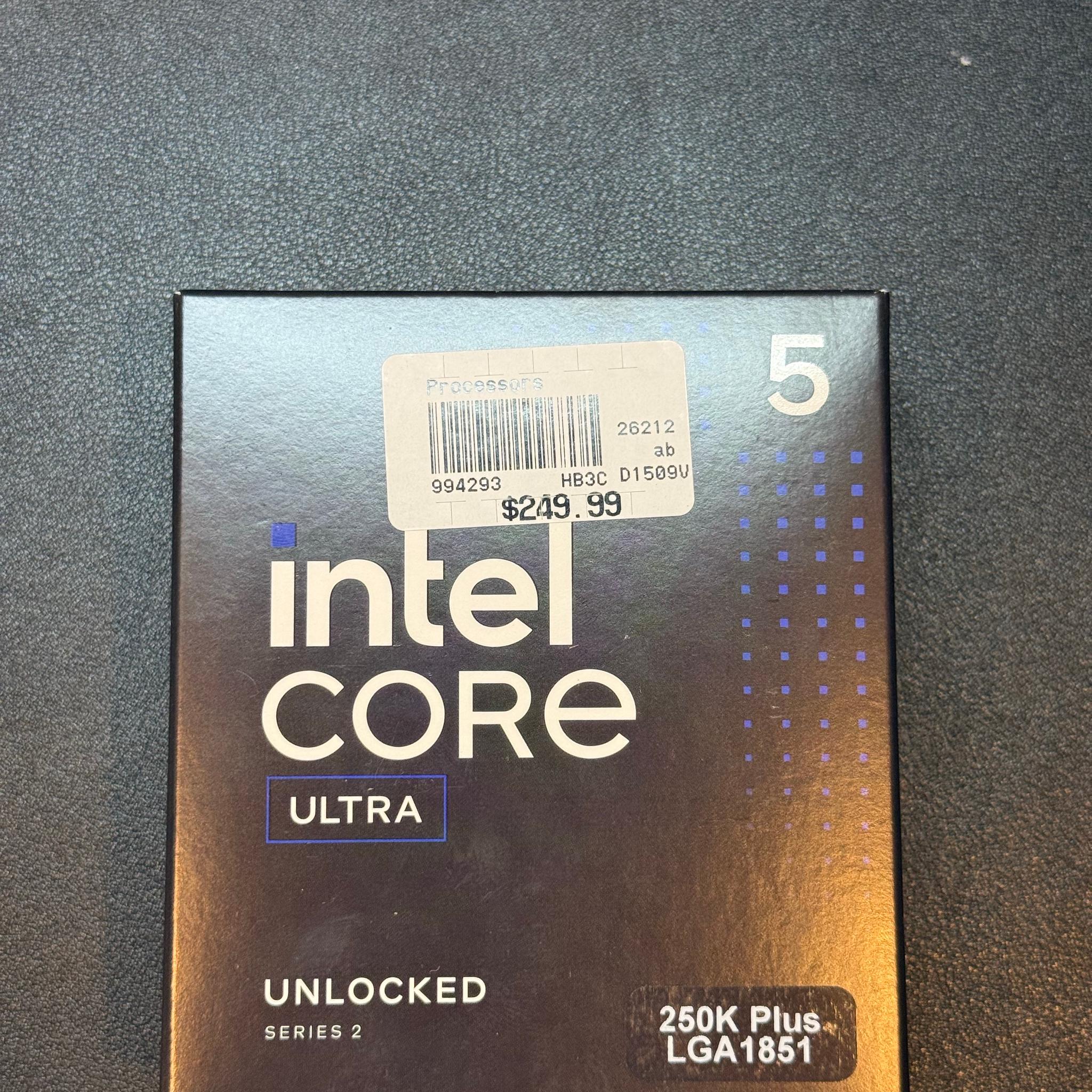 (NEW Bundle) Intel Core Ultra 250K PLUS | GIGABYTE B860 DS3H WIFI6E Motherboard