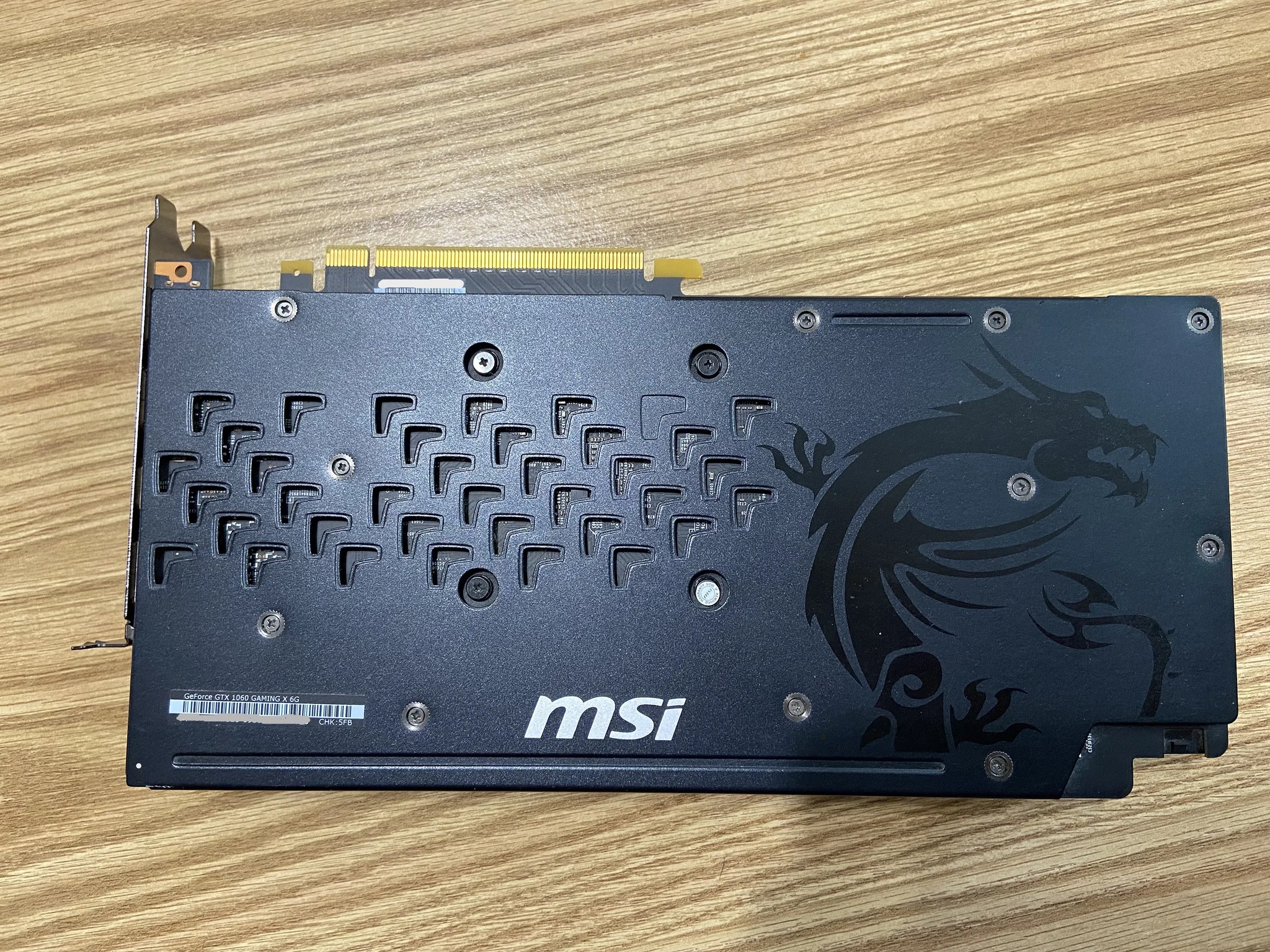 MSI GAMING GeForce GTX 1060 6GB GDRR5