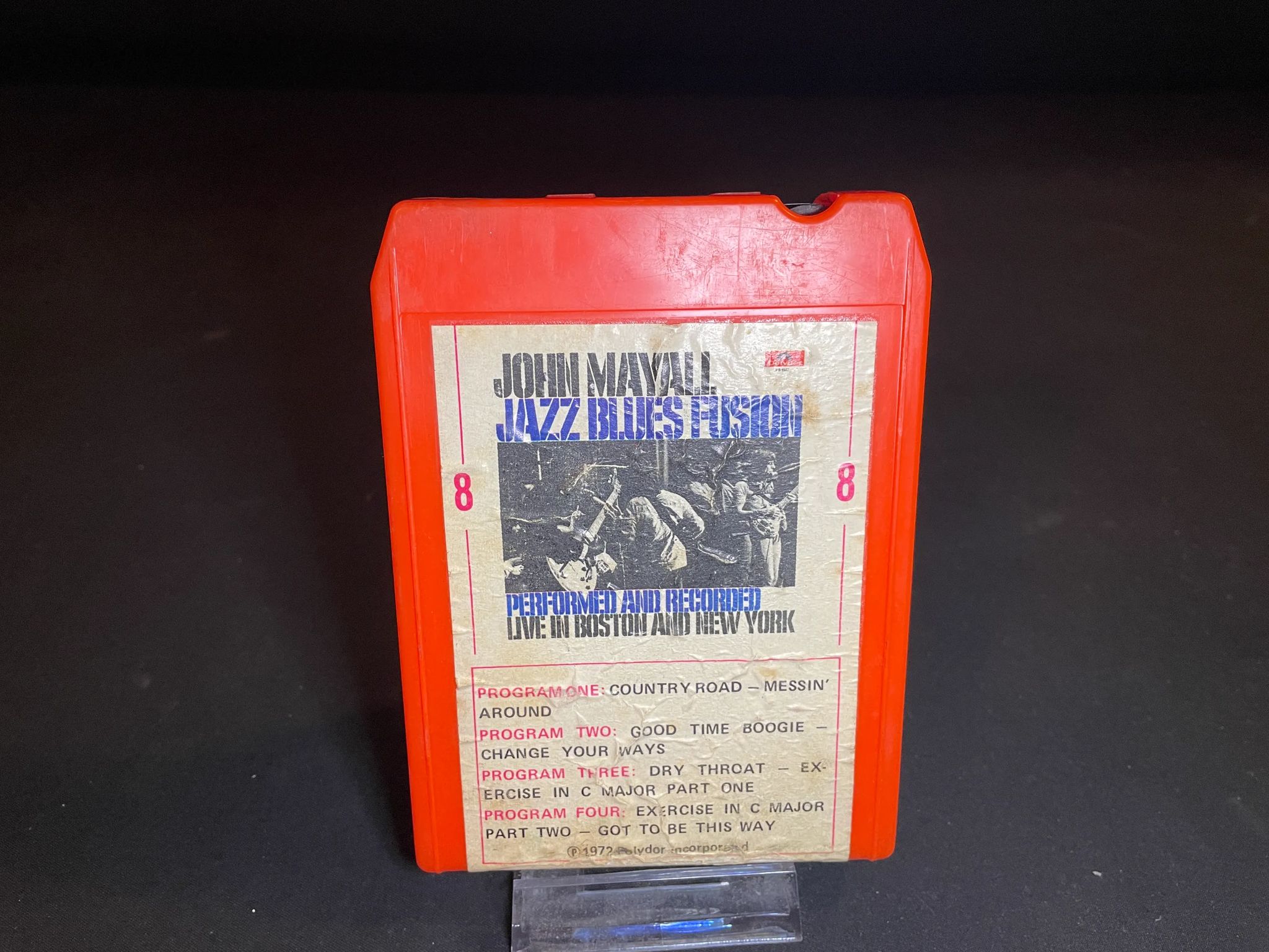 John mayall jazz blues fusion 8-track