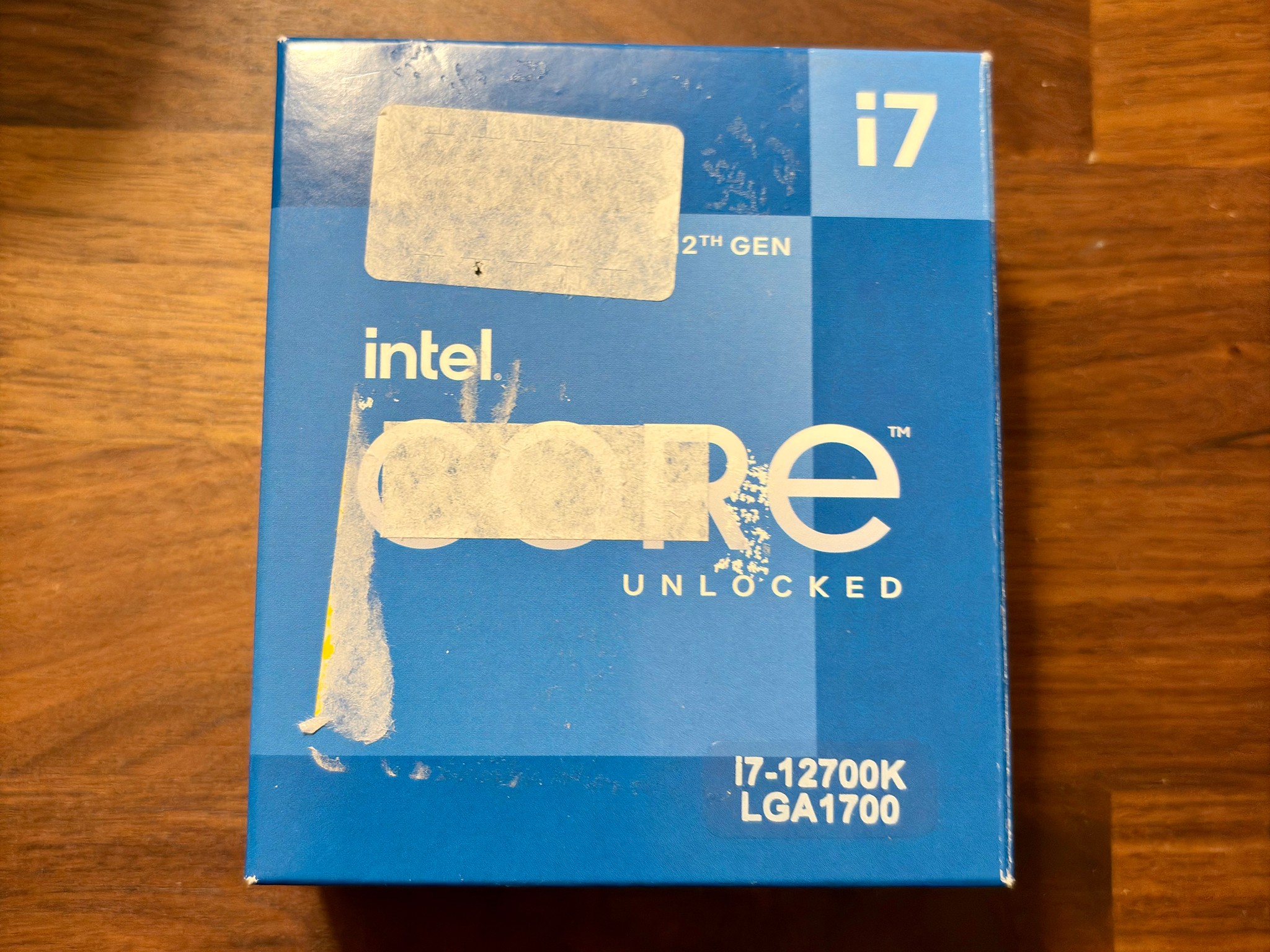 Intel i7 12700K and MSI Pro Z790-A WiFi DDR4 Bundle