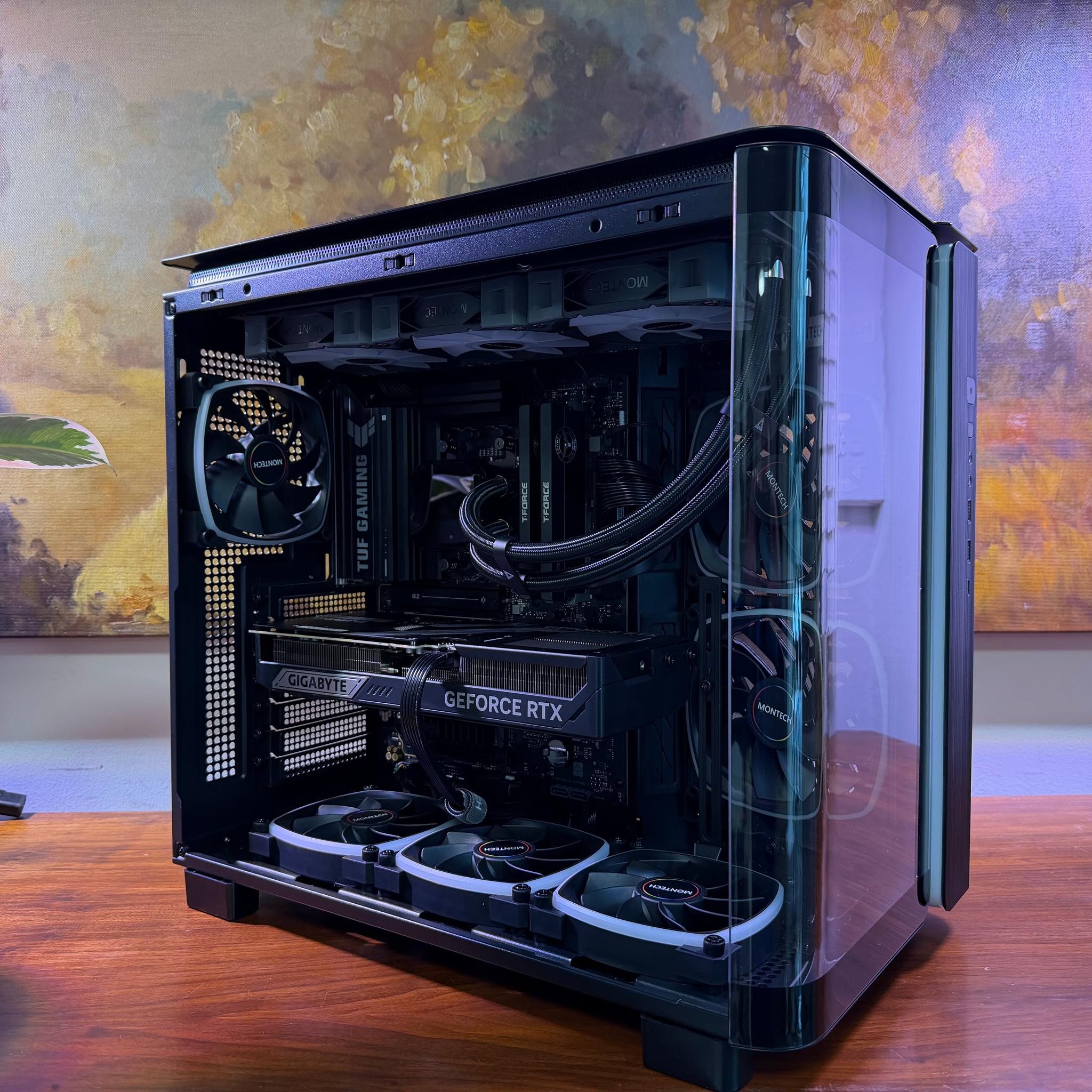RTX 5080 | 48GB DDR5 | Ryzen 7 9800X3D | 2TB NVMe | 360mm AIO | 1050W Gold