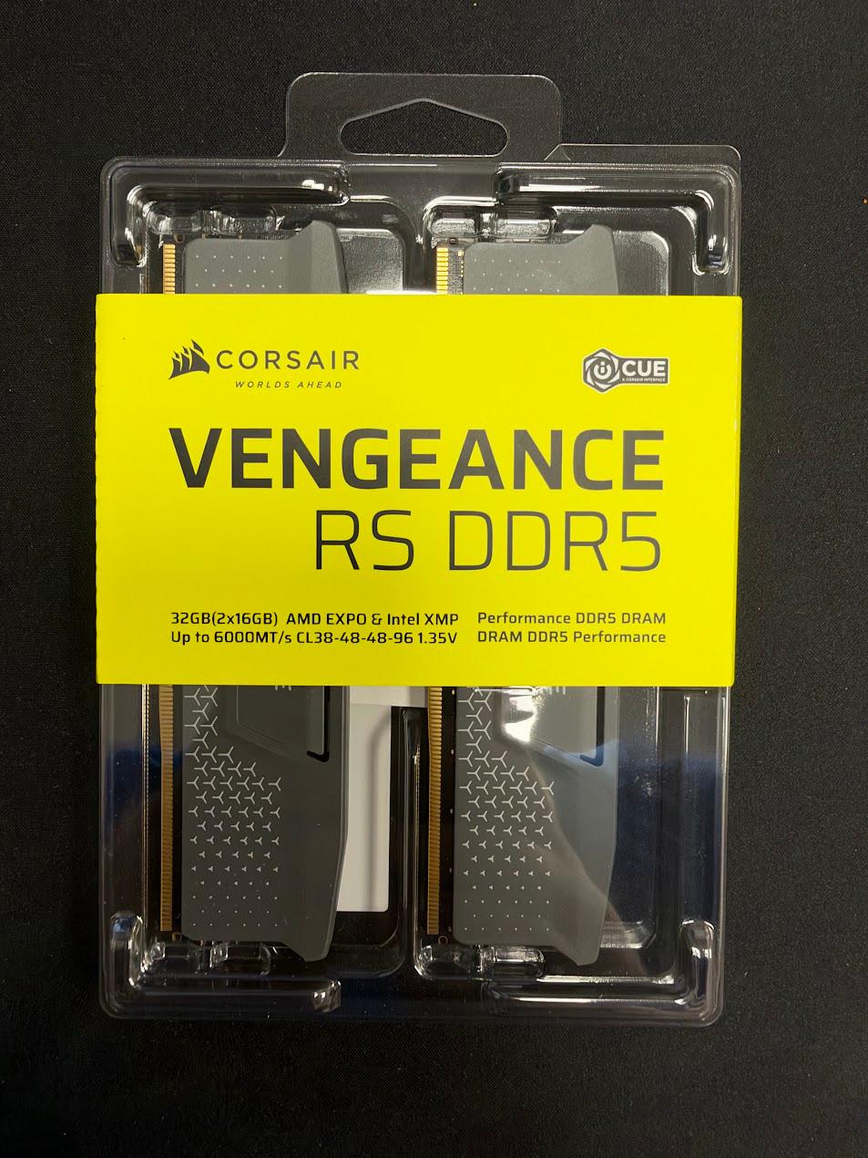 Corsair Vengeance RS DDR5 32GB (2x16GB) RAM