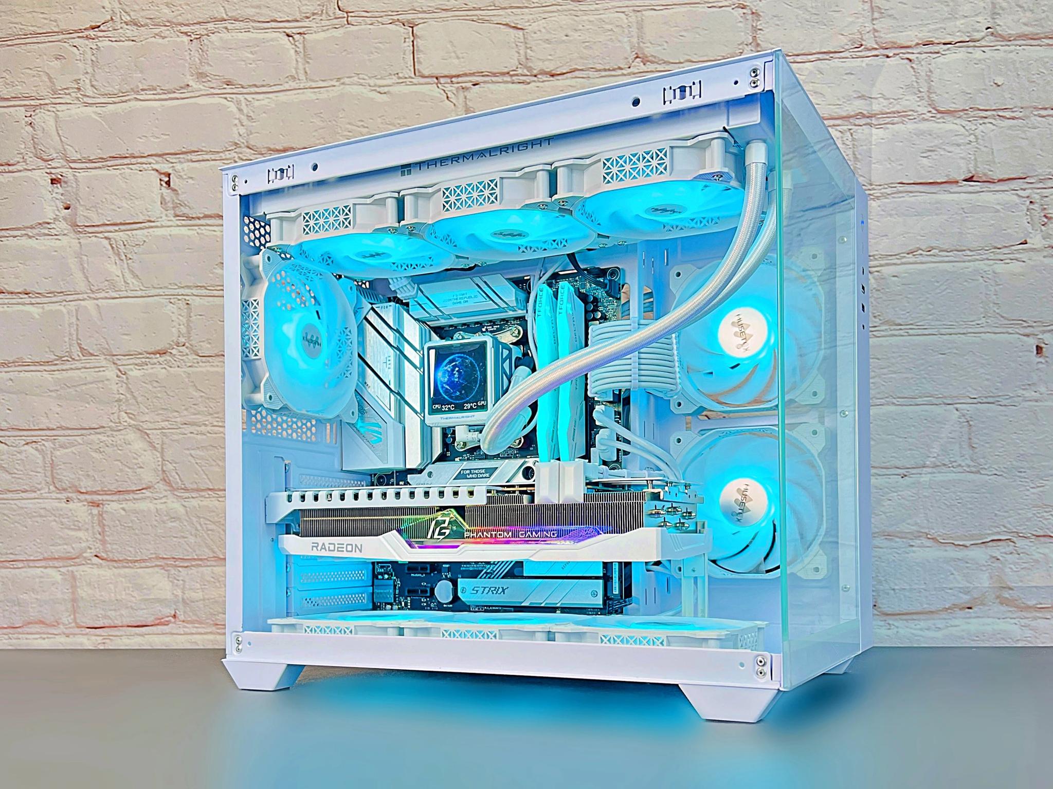 👻 Phantom 👻 Ryzen 7 7800X3D RX 7900 XT 20GB 32GB DDR5 2TB M.2 Win 11Pro Gaming PC 🤯