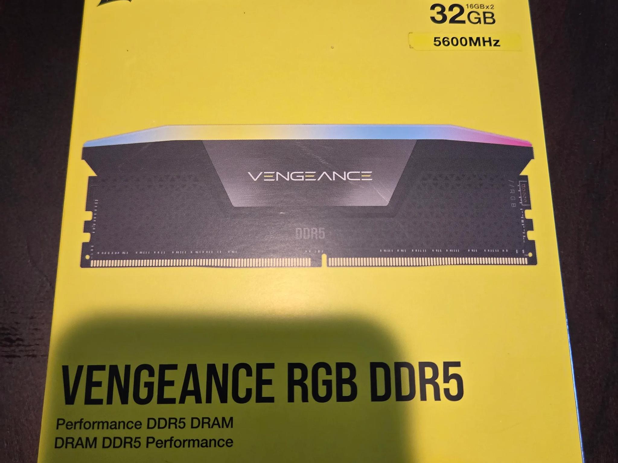 Corsair Vengeance RGB DDR5 32GB (16GBx2)