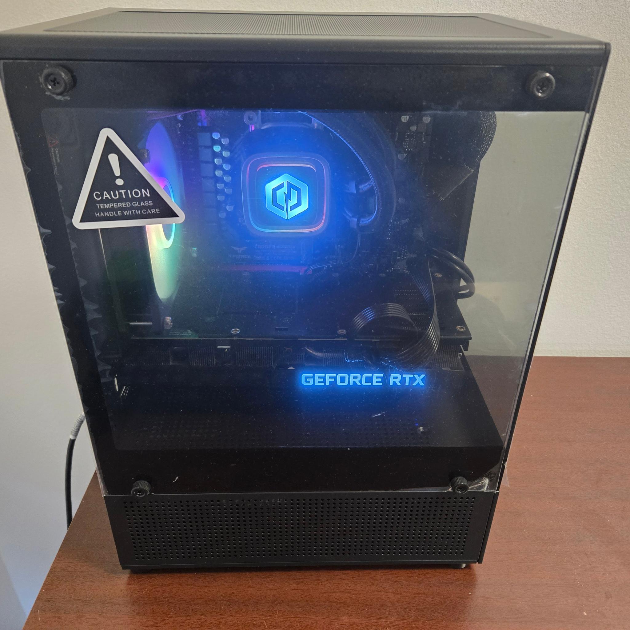 Custom Gaming PC - RTX 3080 - Ryzen 7 8700F - 16gb ddr5 - 1tb NVME SSD