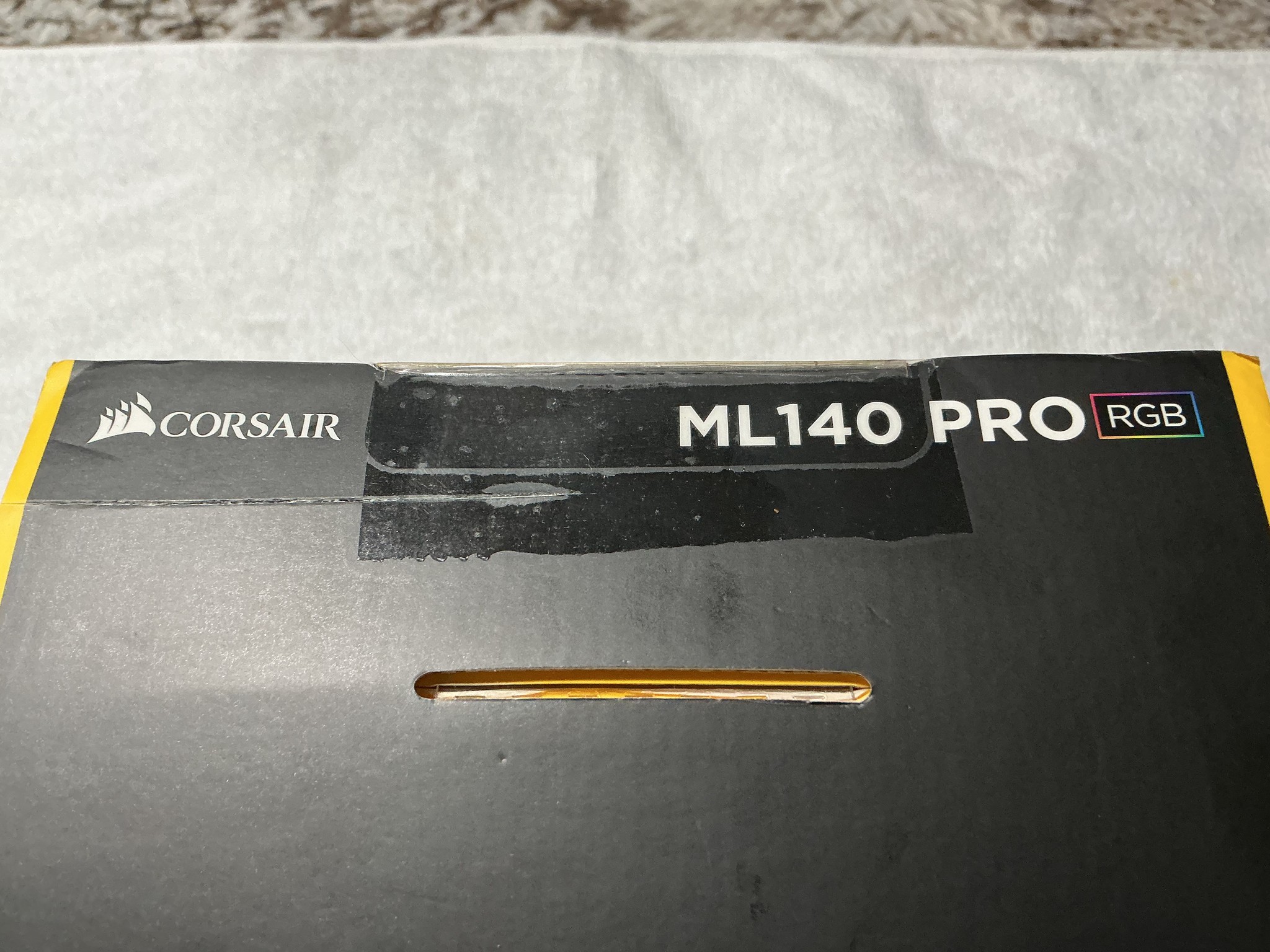 NEW in Box - CORSAIR ML140 PRO RGB 2-Pack with Lighting Node 140mm Magnetic Levitation RGB PWM Fan