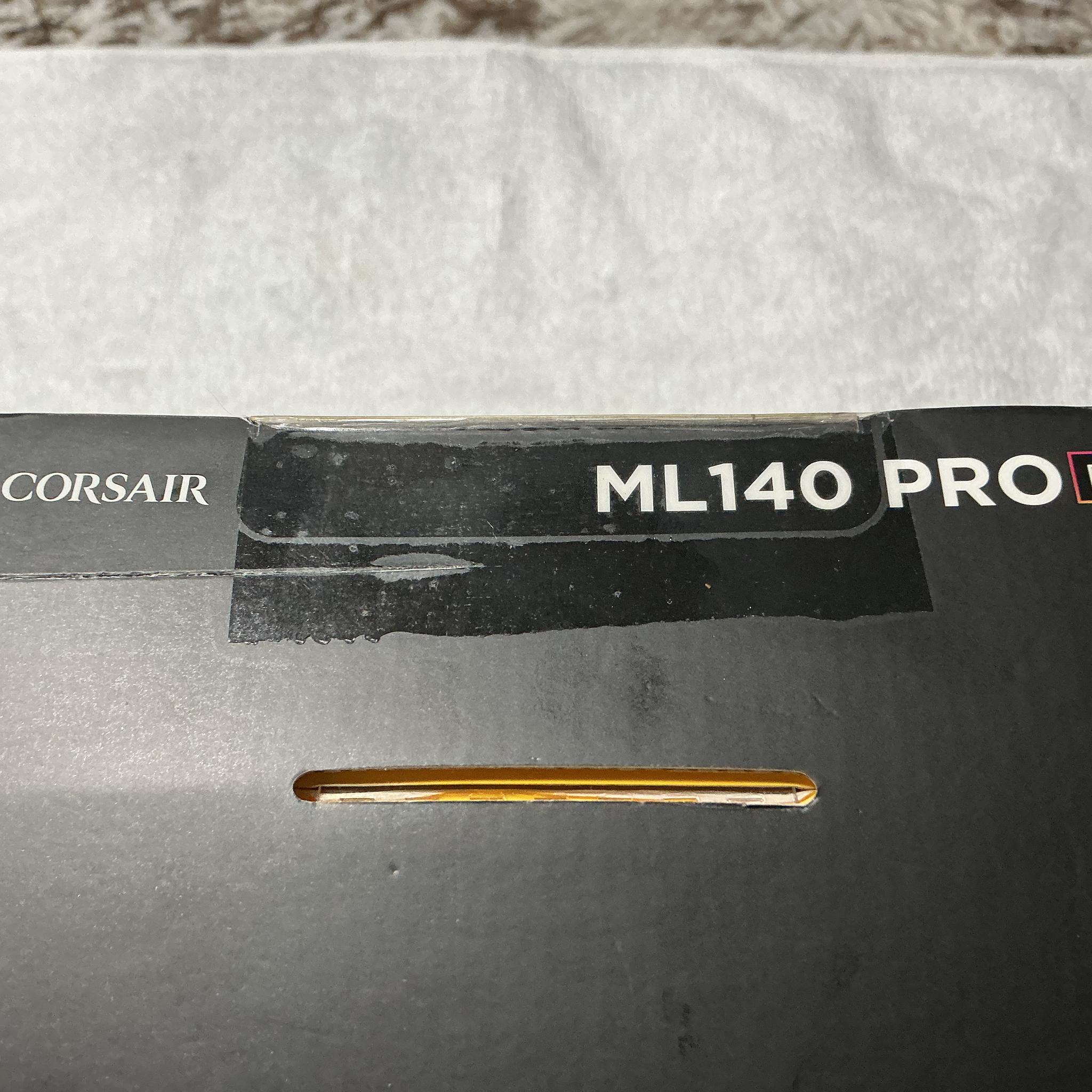 NEW in Box - CORSAIR ML140 PRO RGB 2-Pack with Lighting Node 140mm Magnetic Levitation RGB PWM Fan