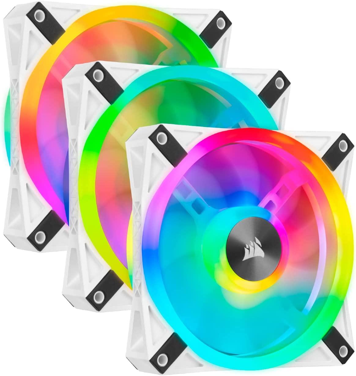 4 QL120 White w/RGB + Fan Hub