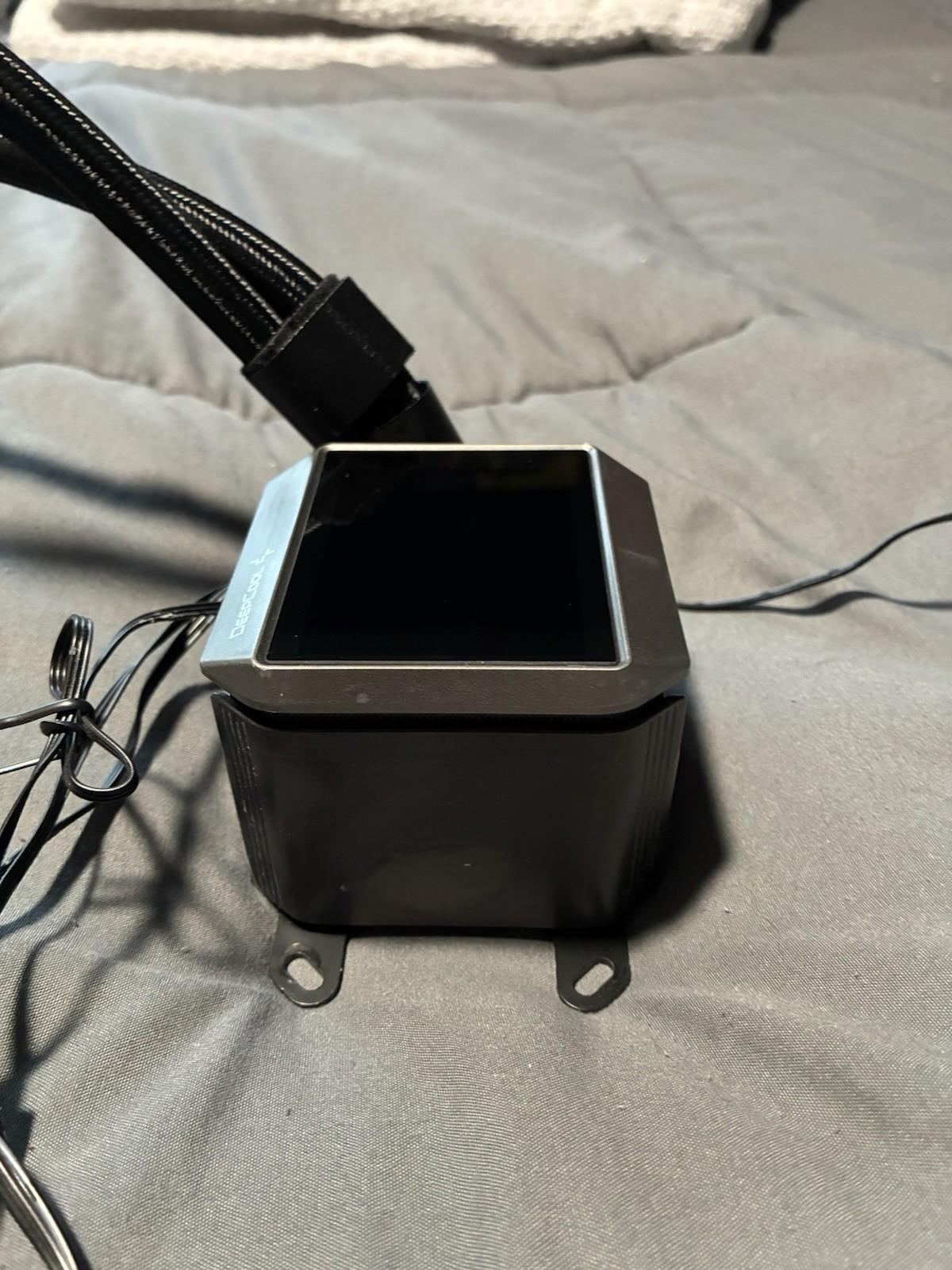 DeepCool MYSTIQUE 360 5th Gen Liquid Cooler, With LCD, No Intel Brackets, AMD Only.