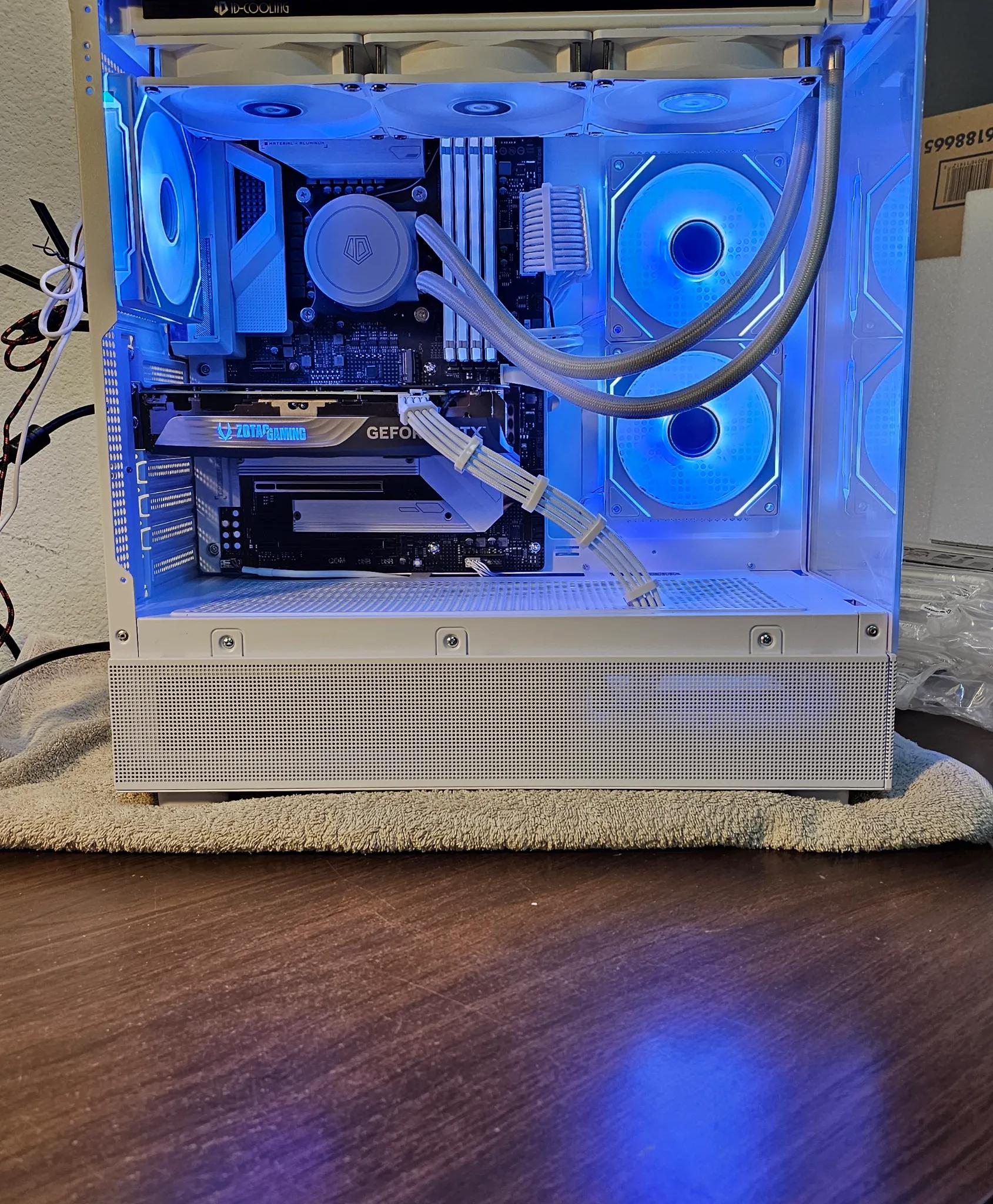 🌨SNOWSTORM🌨 RTX 4060 Ti | i9-10850K | 32GB DDR4 | GAMING PC | $1249