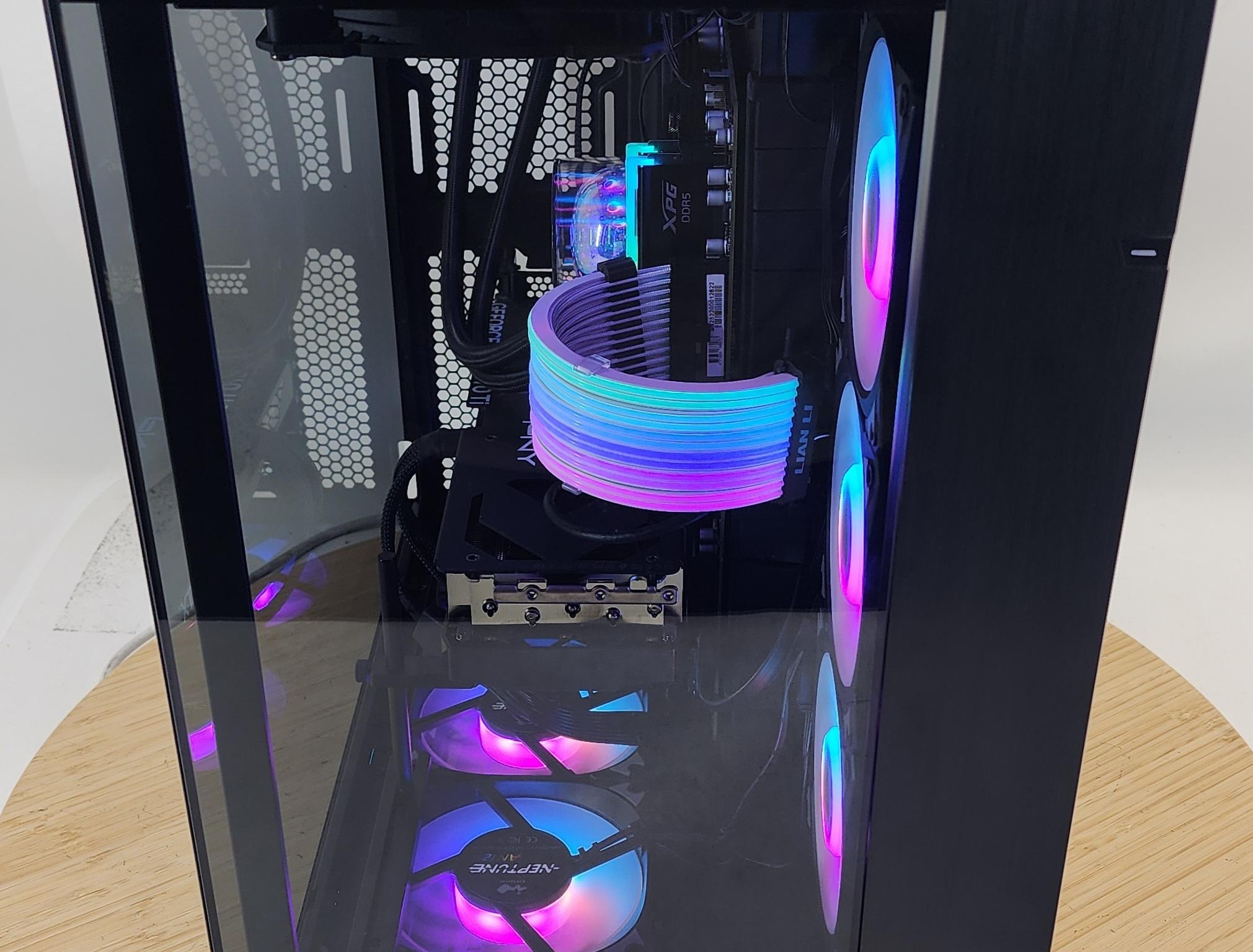 Gaming PC Ryzen 9 9950X3D 32GB RAM 2TB SSD RTX 5070 Ti 16GB Windows 11 Computer