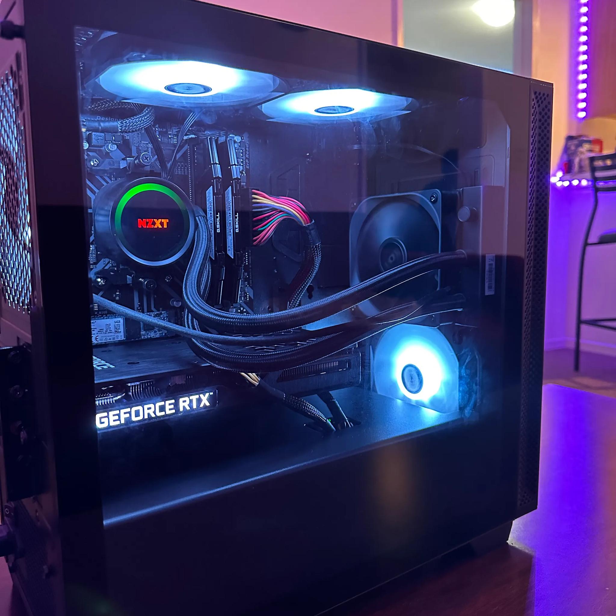Ryzen 5 2400g/RTX 3050/16gb 3200mhz Custom Gaming PC