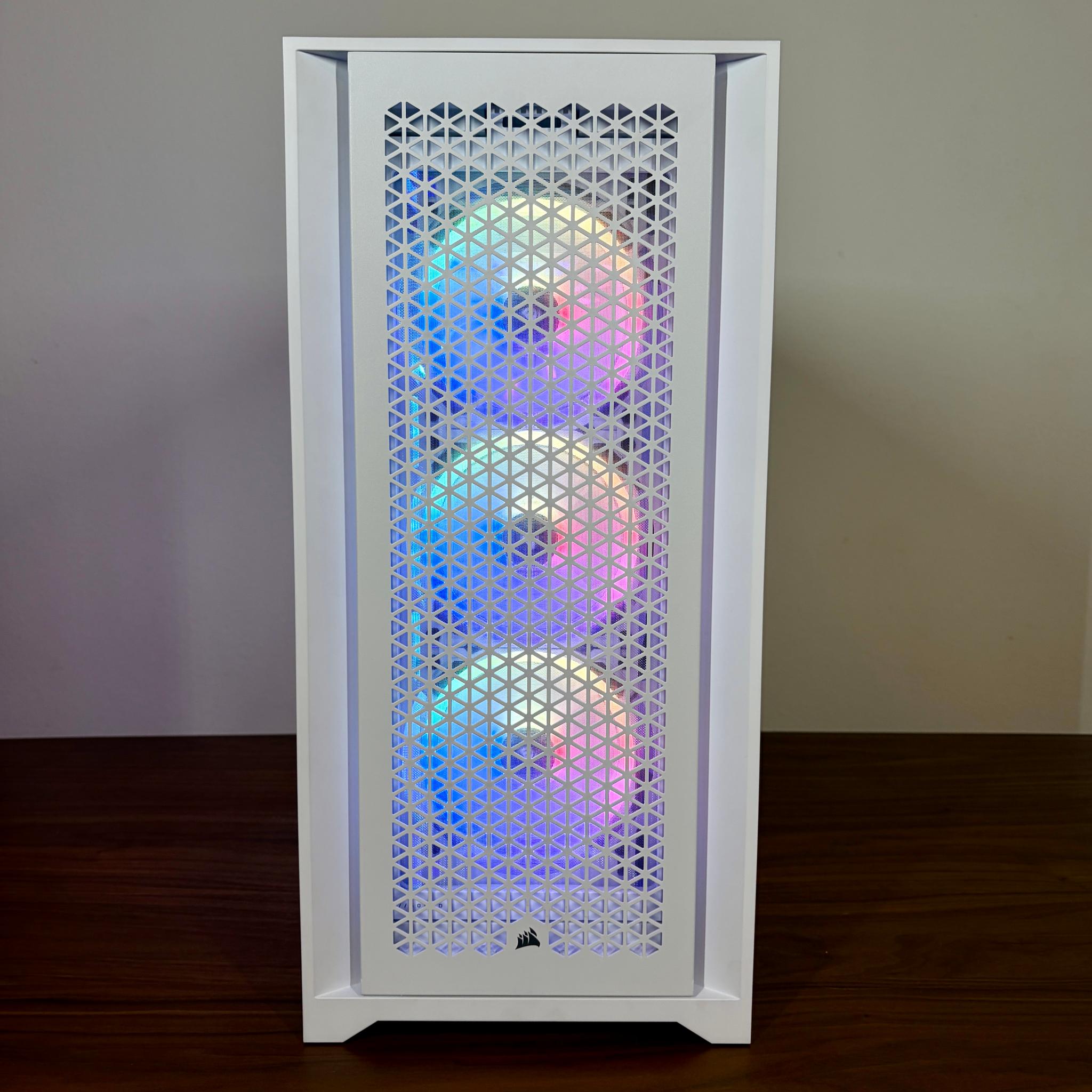White RGB Corsair 5000D build | Ryzen 7 5700x | 16GB RAM + 1TB SSD | ASUS 2070 Super
